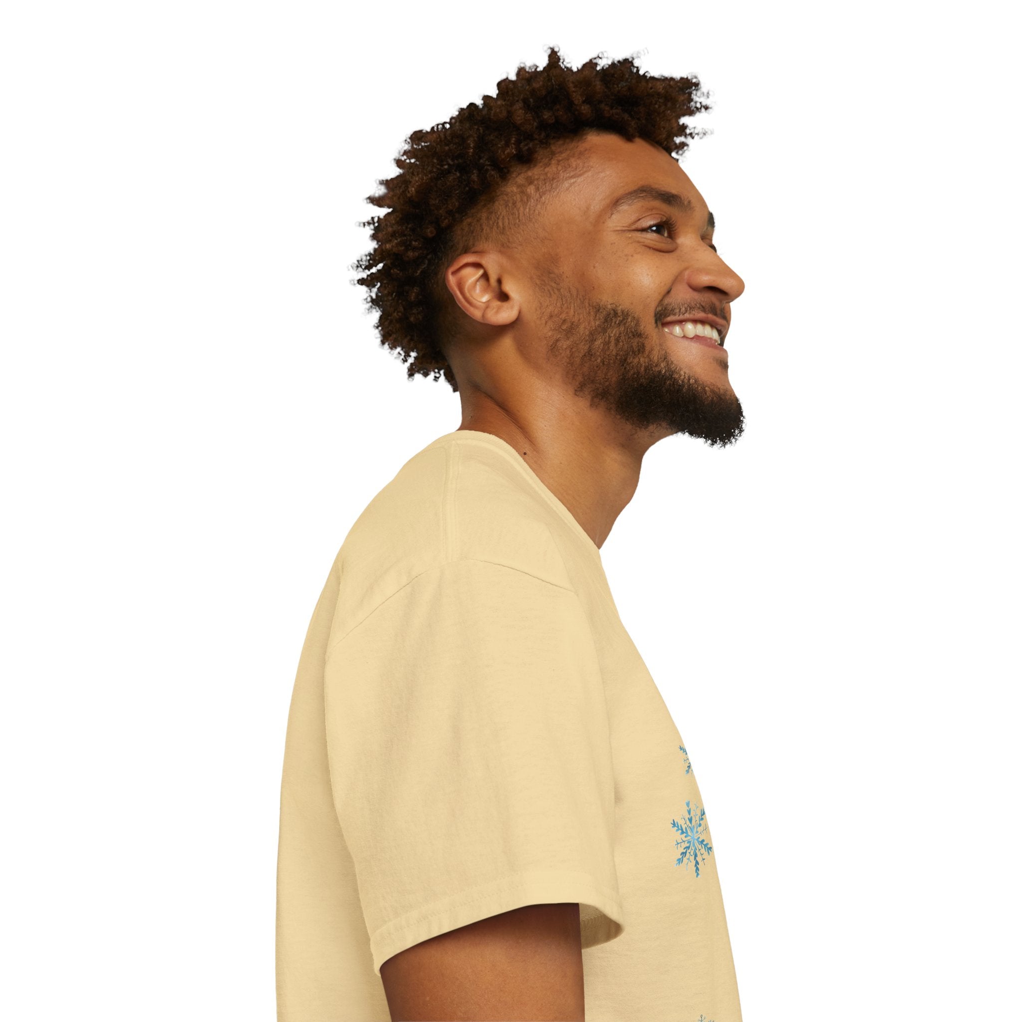 Winter Wonderland Snowman Tee, Unisex Cotton T-Shirt for Holiday Cheer, Christmas Party, Gift, Cozy Winter Apparel