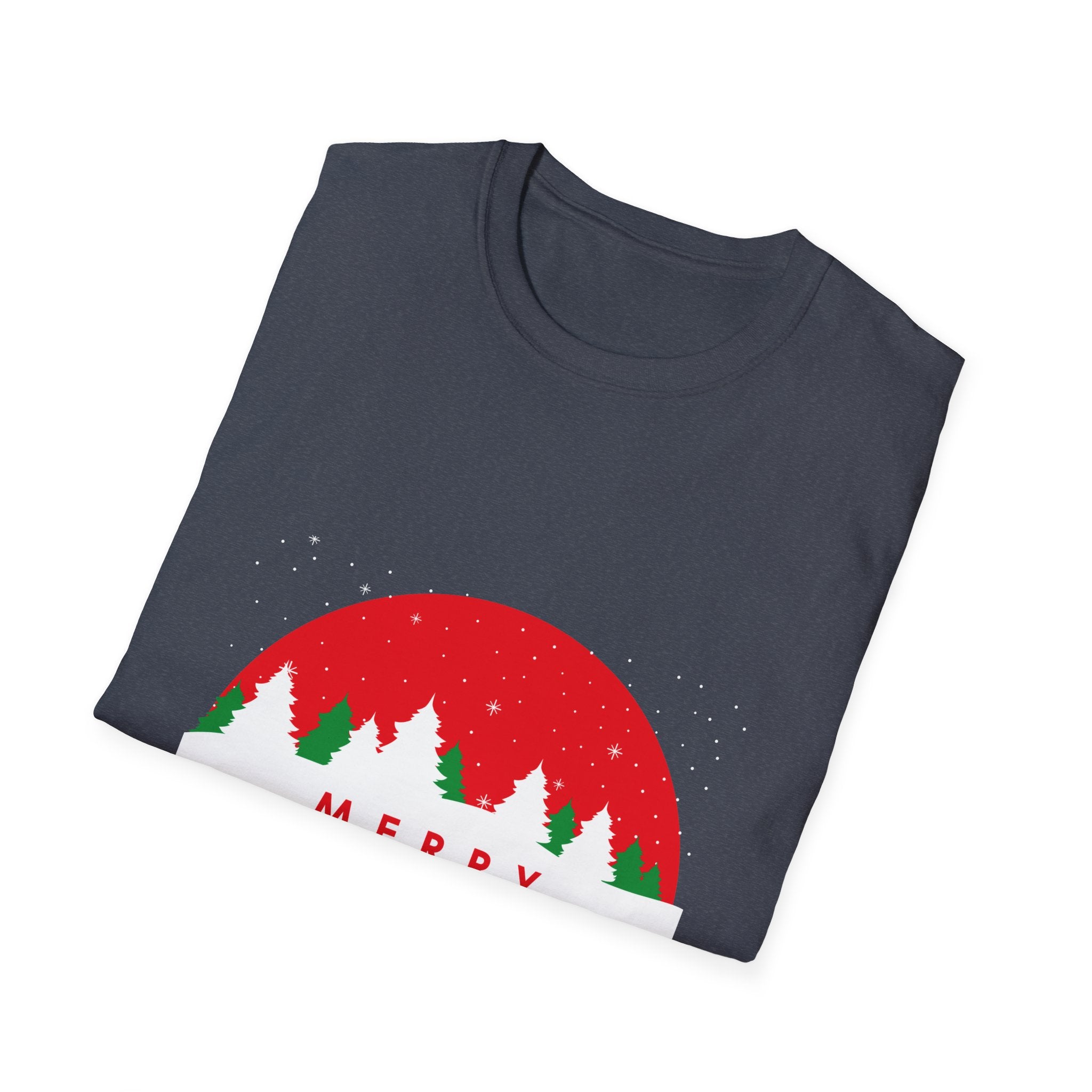 Merry Christmas Unisex T-Shirt, Holiday Tee, Festive Apparel, Christmas Gift, Seasonal Wear, Graphic Shirt
