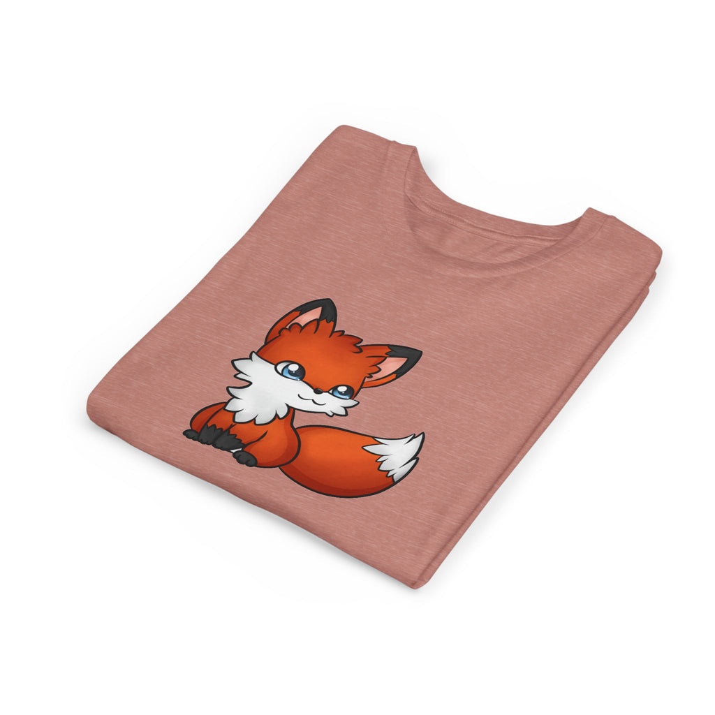 Foxy Girl Youth Tee, Cute Animal Shirt, Kids' Graphic Tee, Fun Fashion, Birthday Gift, Playful Style