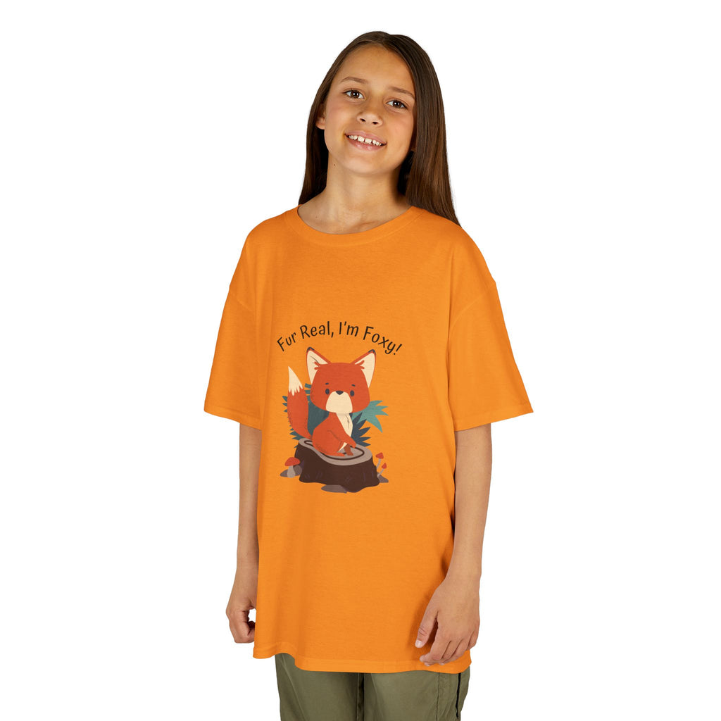 Cute Kids Fox Tee - Funny Animal Shirt for Girls & Boys, Birthday Gift, Holiday Outfit, Everyday Wear, Playdate Style