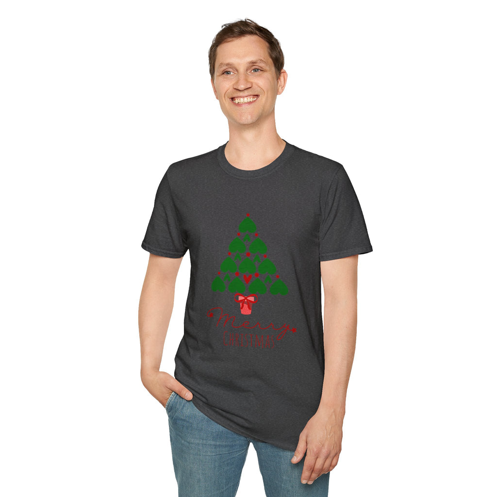 Merry Christmas T-Shirt, Unisex Holiday Tee, Christmas Gift, Casual Wear, Festive Clothing, Seasonal Apparel