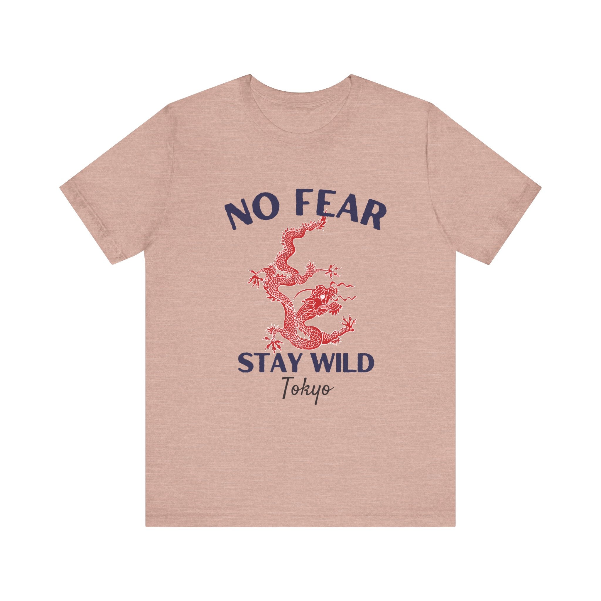 No Fear Stay Wild Unisex T-Shirt | Adventure Tee, Casual Wear, Gift for Nature Lovers, Inspirational Shirt, Summer Fashion