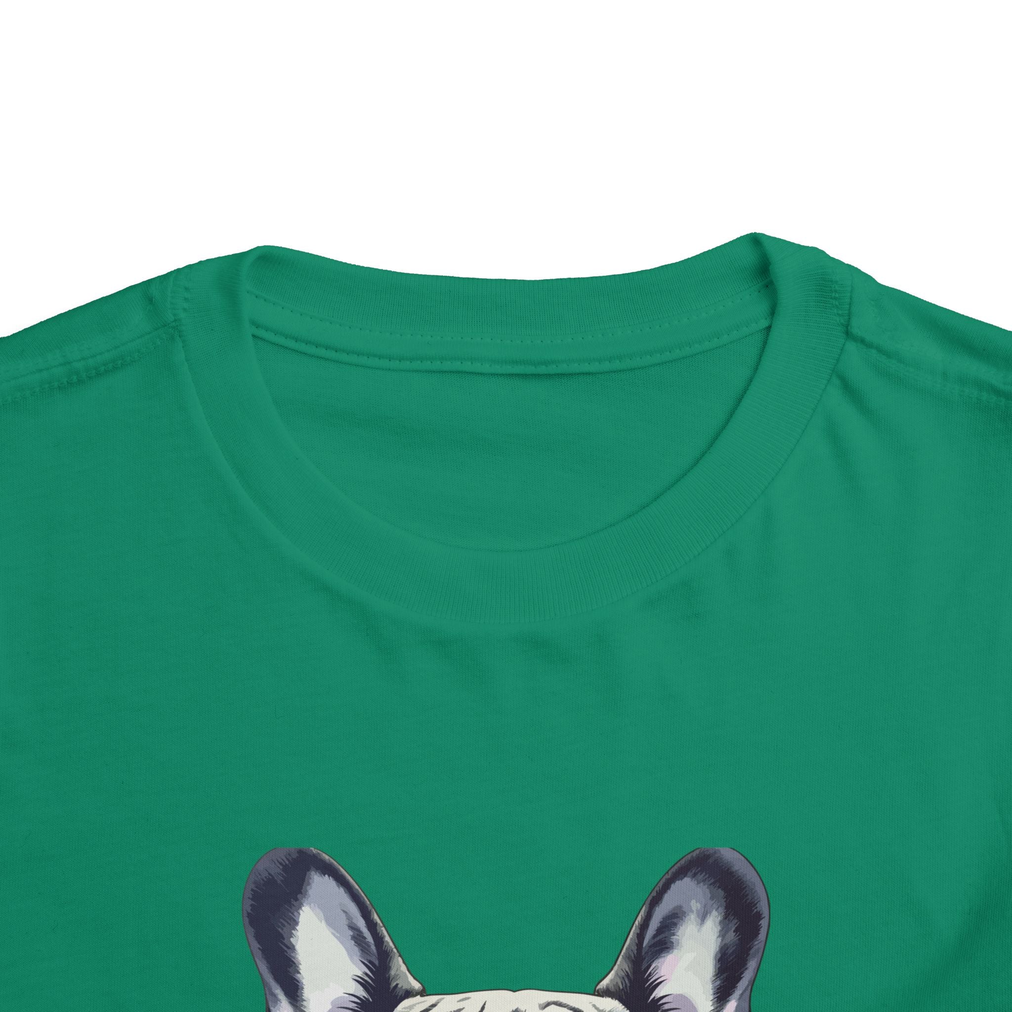 Cool French Bulldog Toddler Tee, I'm Cool Shirt, Kids Summer Tee, Pet Lover Gift, Cute Toddler Outfit