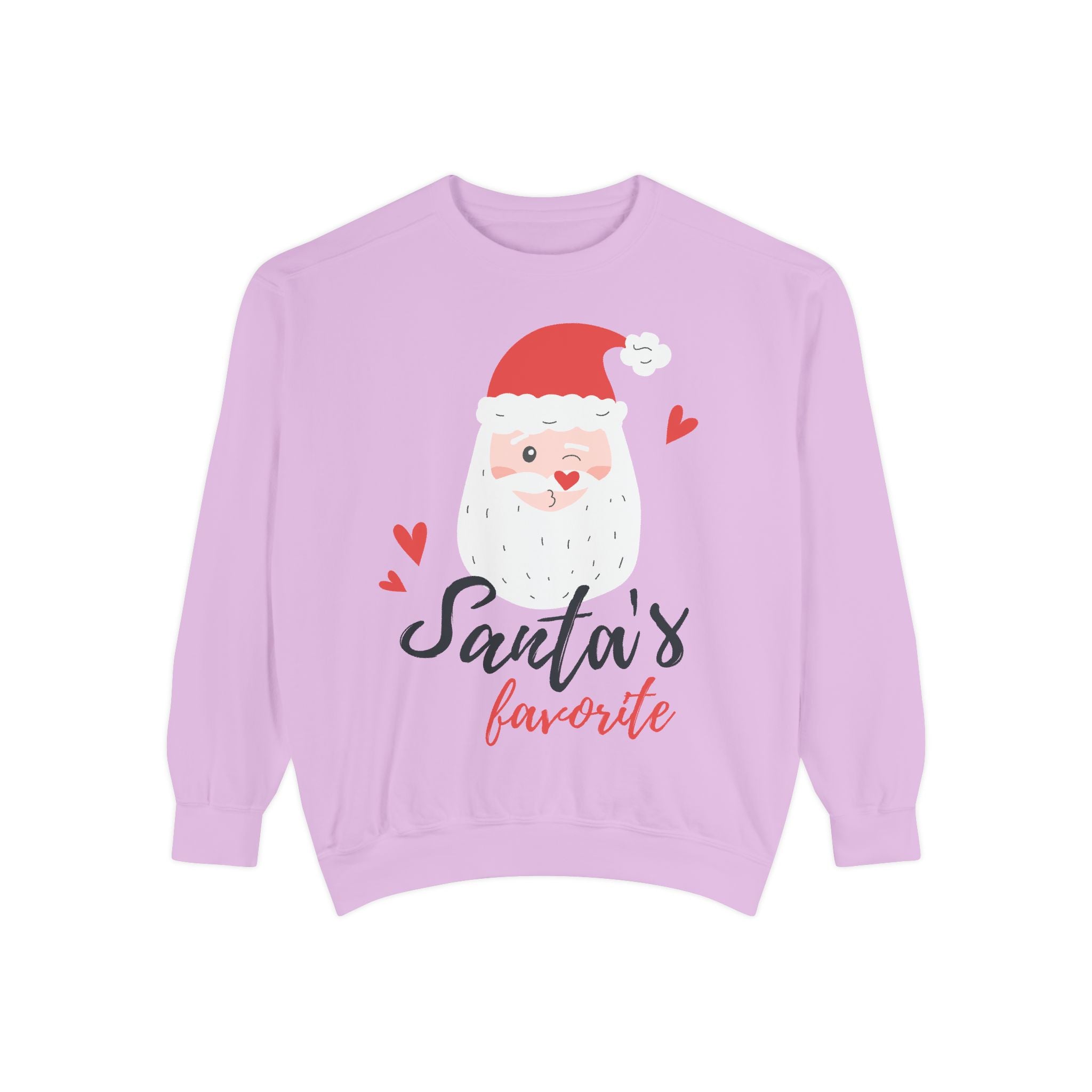 Santa's Favorite Sweatshirt, Holiday Apparel, Gift for Christmas, Unisex Pullover, Festive Sweater, Cozy Sweatshirt