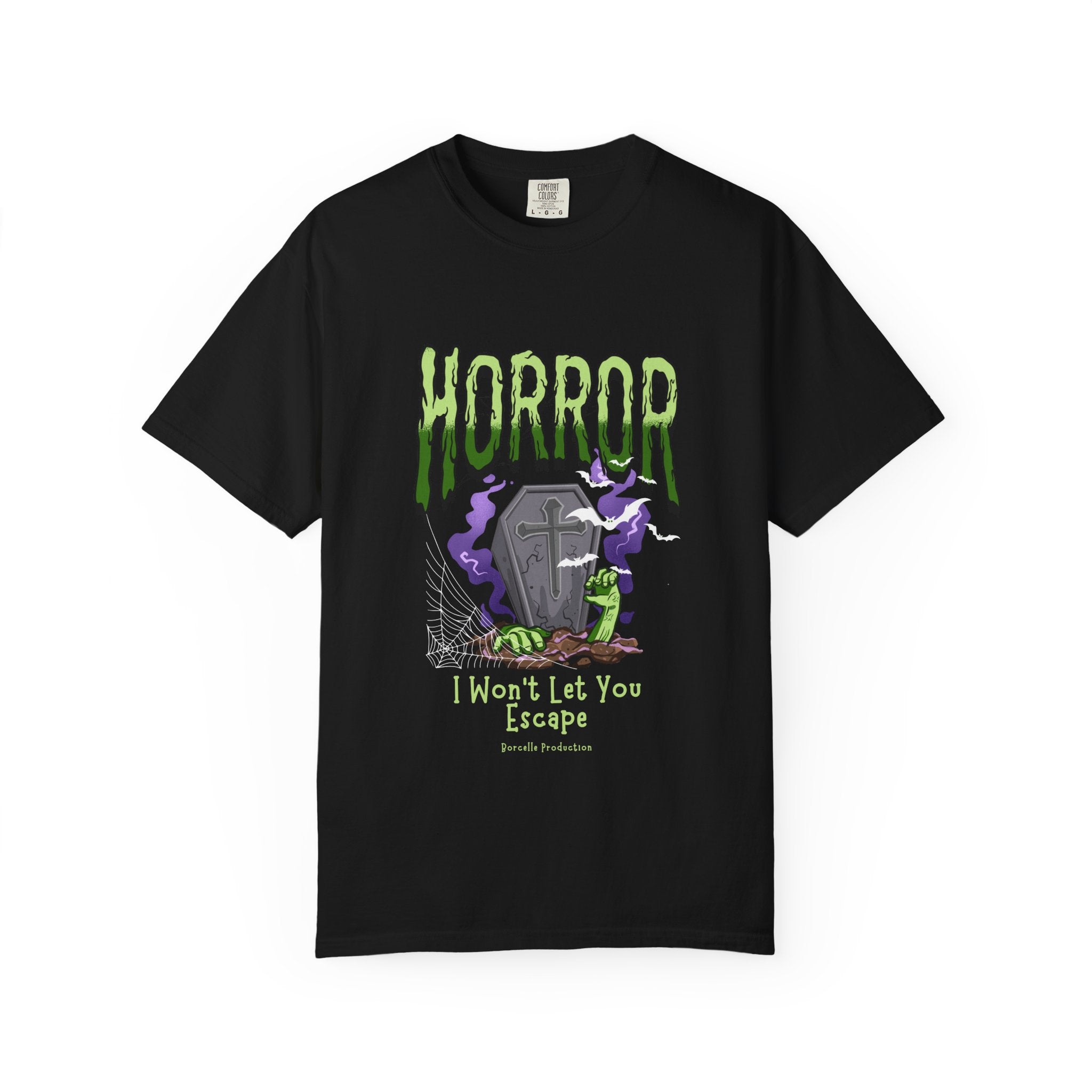 Horror-Themed Unisex T-Shirt, Spooky Graphic Tee, Halloween Apparel, Gift for Horror Fans, Casual Statement Shirt