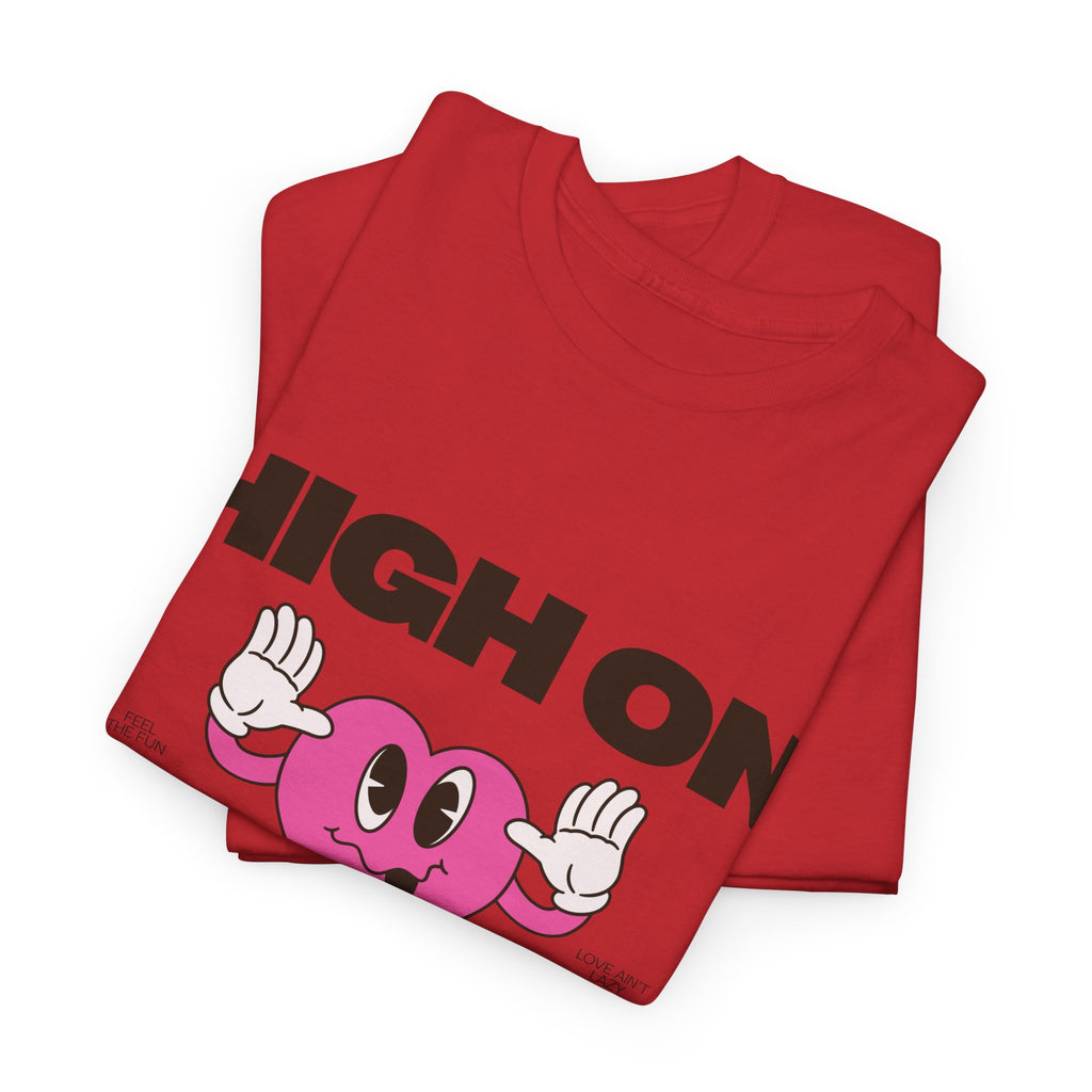 Heart Power Unisex T-Shirt Design | Graphic Tee for Men & Women | Streetwear Aesthetic T-Shirt