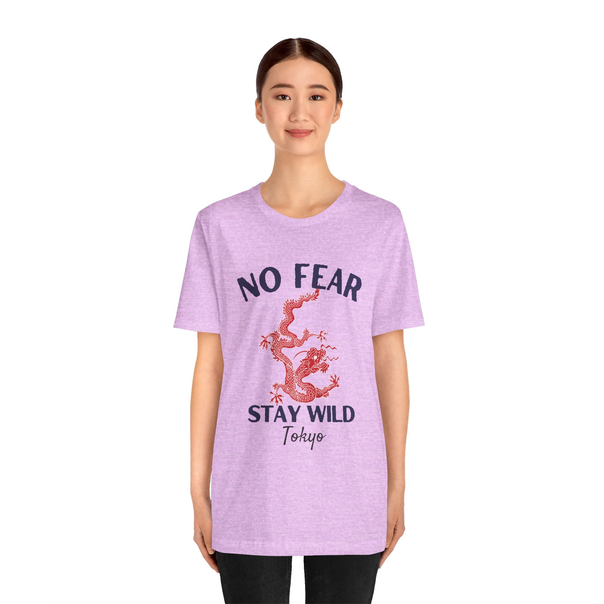 No Fear Stay Wild Unisex T-Shirt | Adventure Tee, Casual Wear, Gift for Nature Lovers, Inspirational Shirt, Summer Fashion