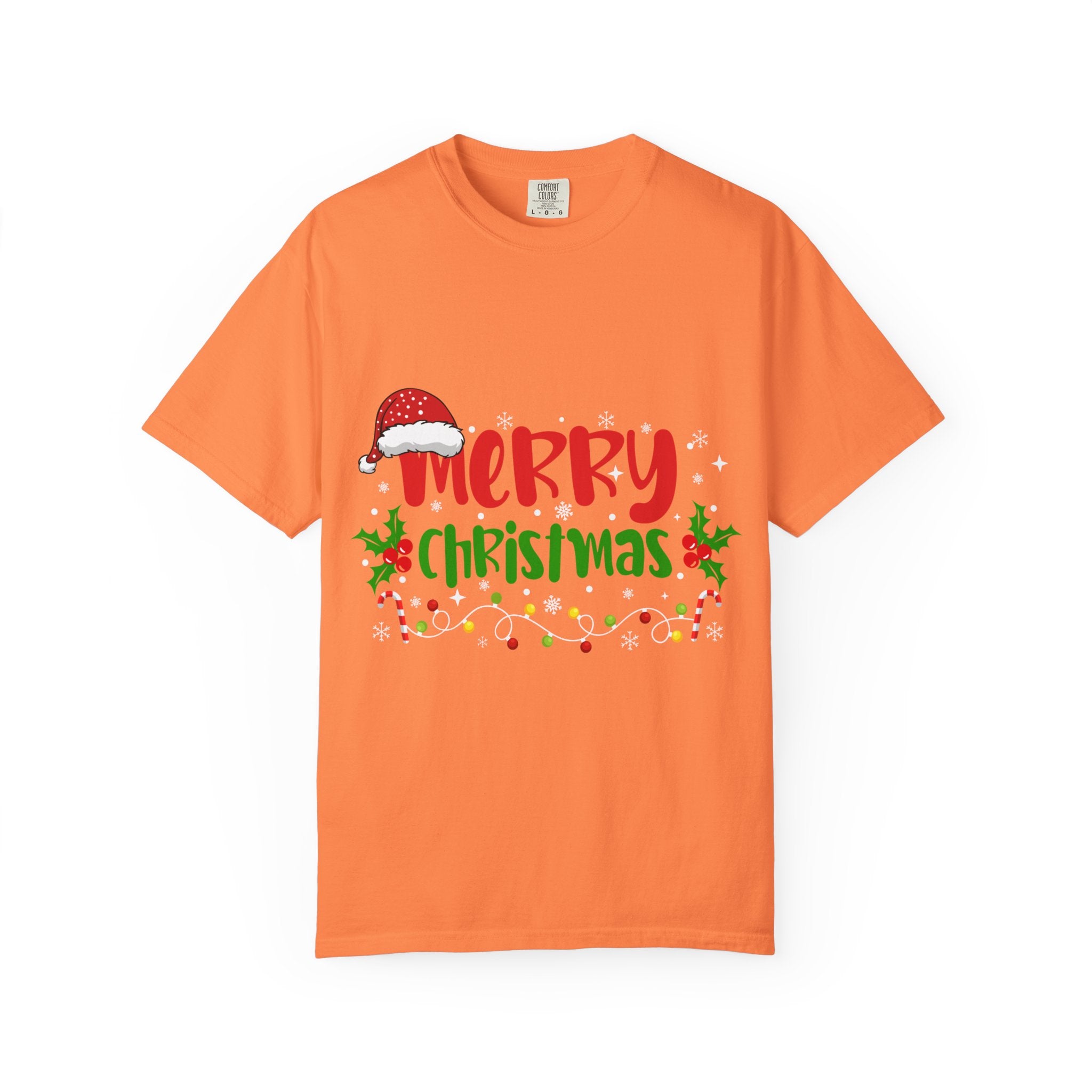 Merry Christmas Tee, Unisex Holiday Shirt, Festive Gift, Casual Christmas Apparel, Seasonal Wear, Perfect for Celebrations
