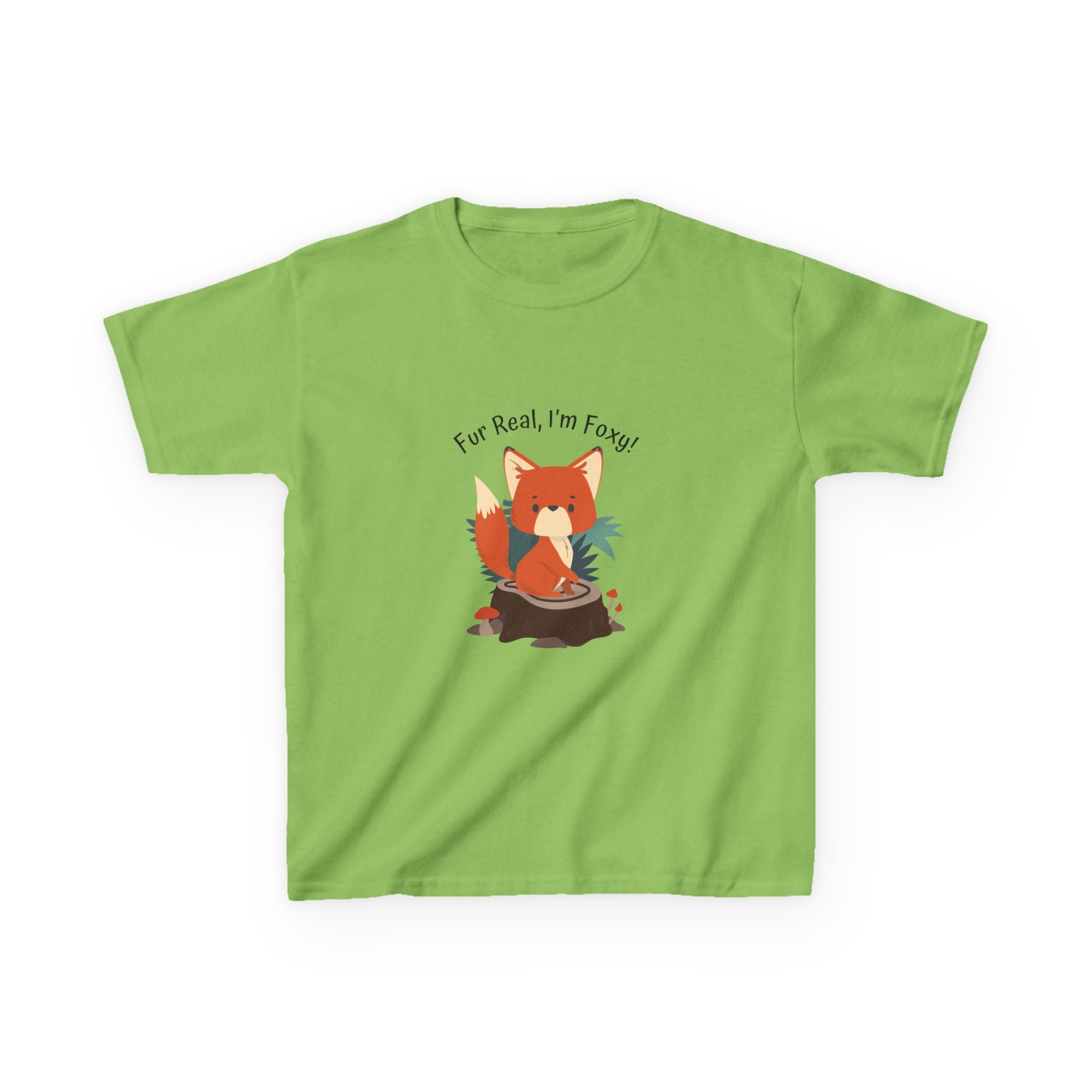 Cute Kids Fox Tee - Funny Animal Shirt for Girls & Boys, Birthday Gift, Holiday Outfit, Everyday Wear, Playdate Style