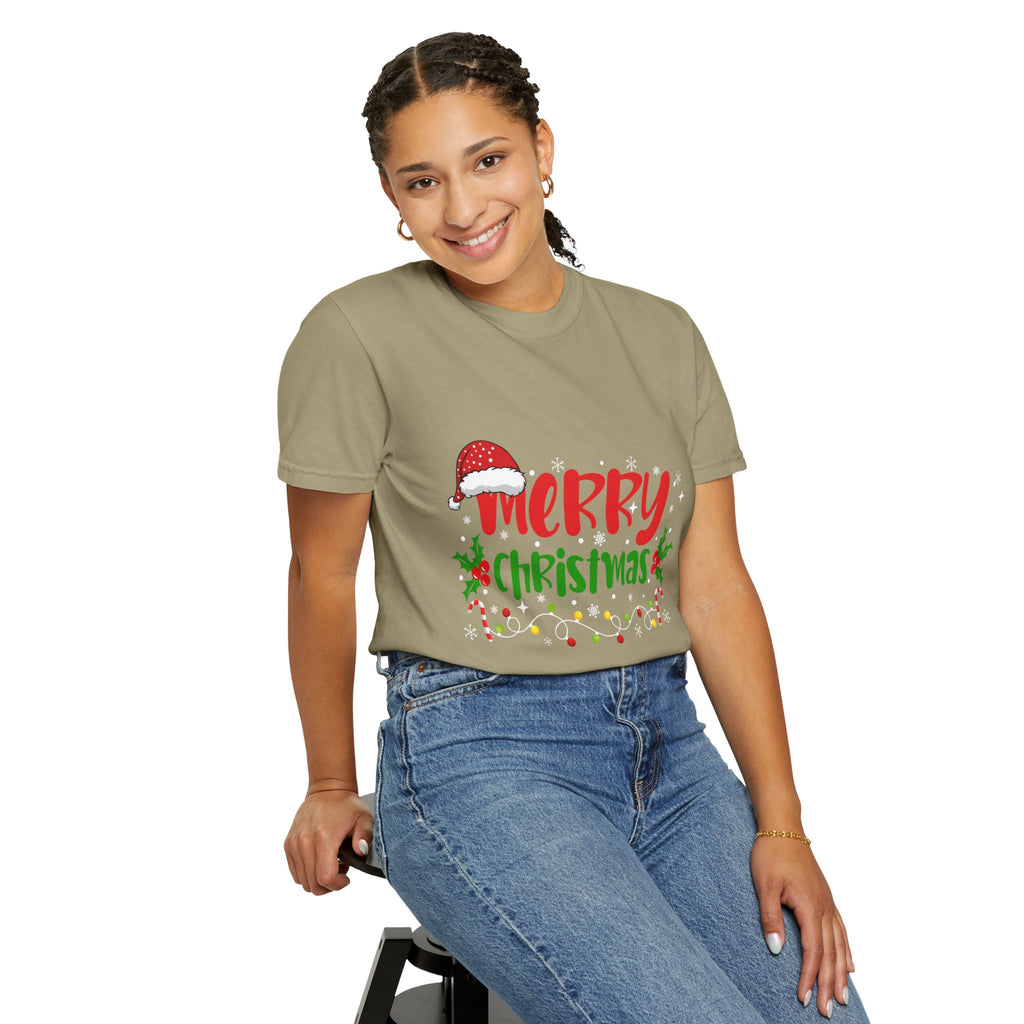 Merry Christmas Tee, Unisex Holiday Shirt, Festive Gift, Casual Christmas Apparel, Seasonal Wear, Perfect for Celebrations