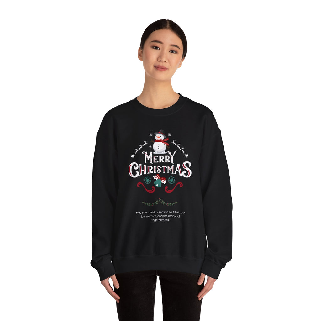 Cozy Holiday Crewneck Sweatshirt - Festive Christmas Design, Unisex Christmas Apparel, Winter Casual Wear, Gift for Her, Holiday Sweater
