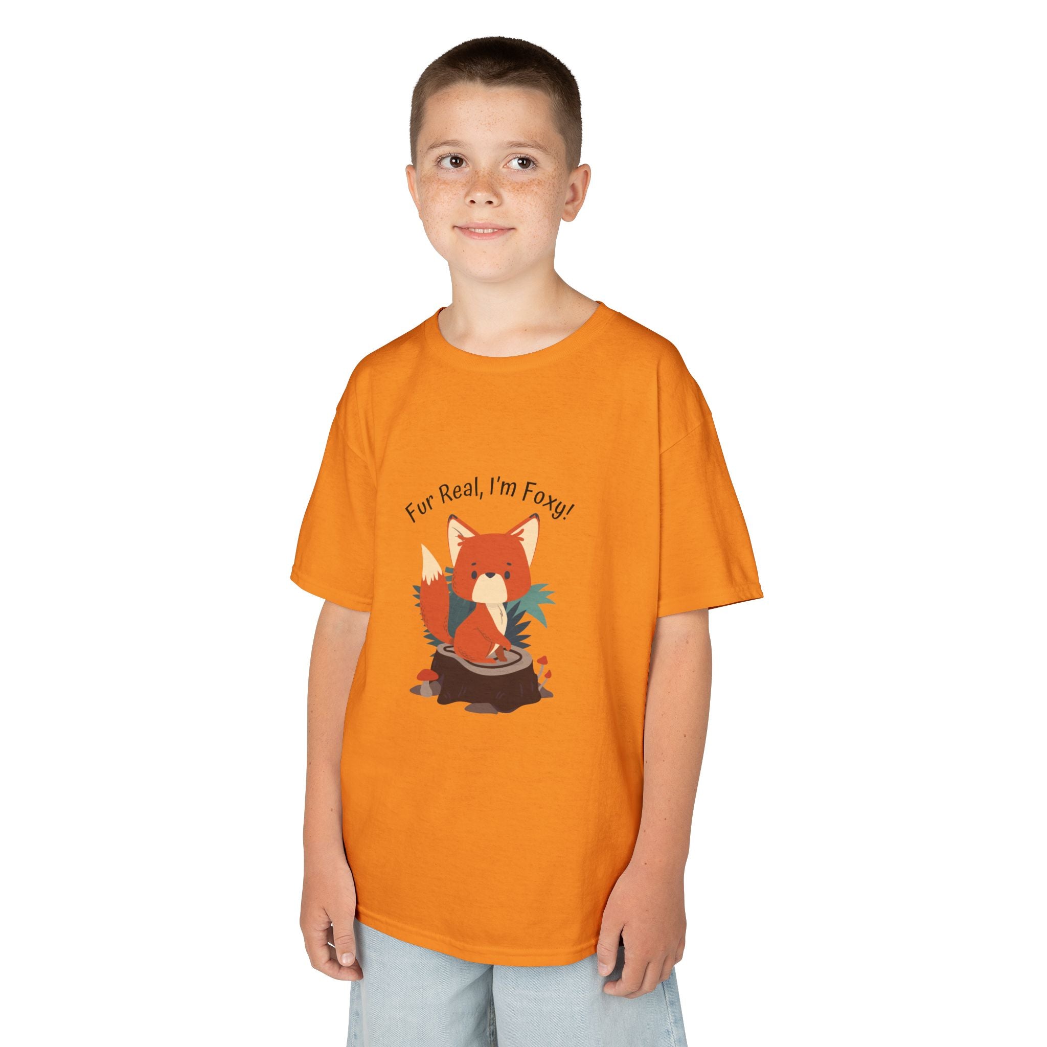 Cute Kids Fox Tee - Funny Animal Shirt for Girls & Boys, Birthday Gift, Holiday Outfit, Everyday Wear, Playdate Style