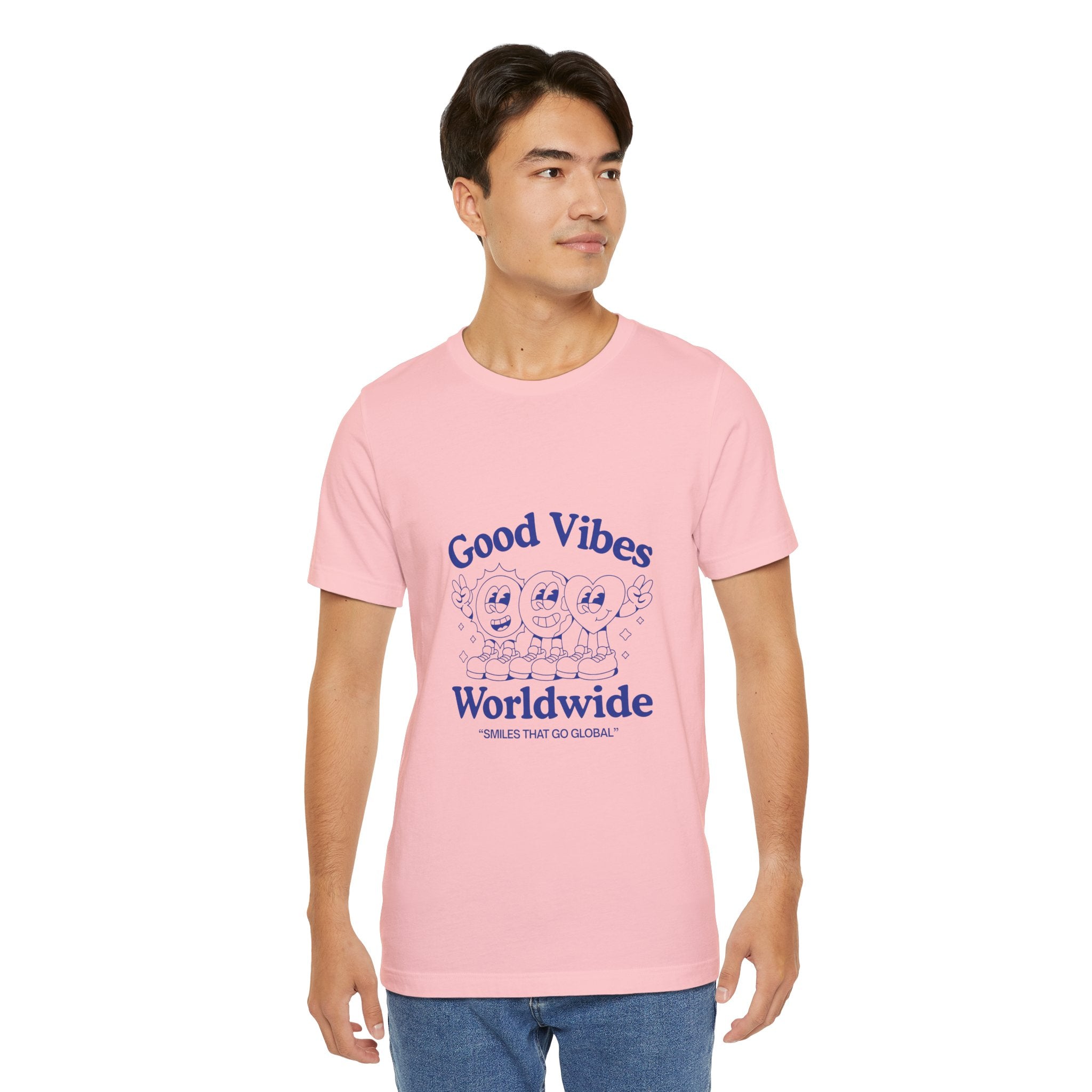 Good Vibes Unisex Tee, Casual Shirt, Affirmation T-Shirt, Everyday Wear, Gift for Friends
