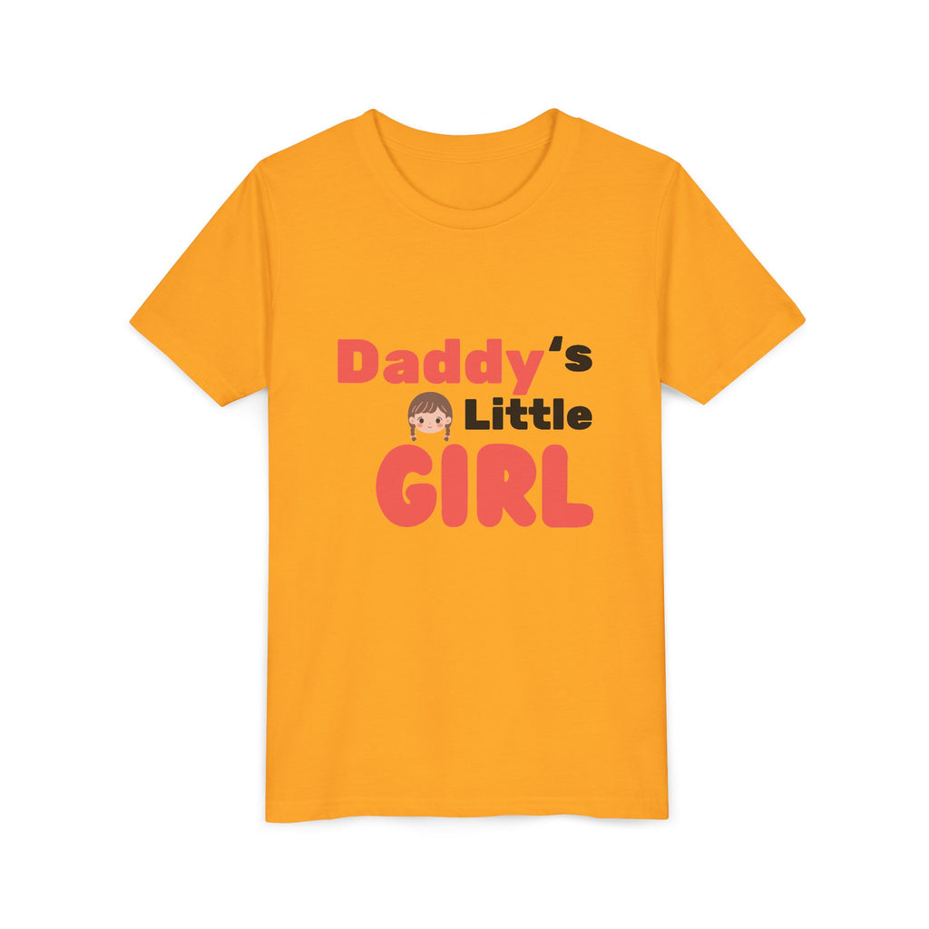 Daddy's Little Girl Youth Tee, Cute Kids T-Shirt, Father's Day Gift, Birthday Present, Sweet Family Apparel, Children's Fashion