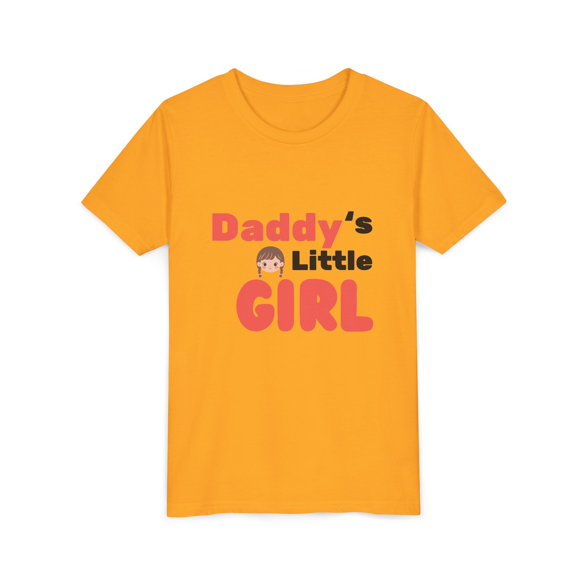 Daddy's Little Girl Youth Tee, Cute Kids T-Shirt, Father's Day Gift, Birthday Present, Sweet Family Apparel, Children's Fashion