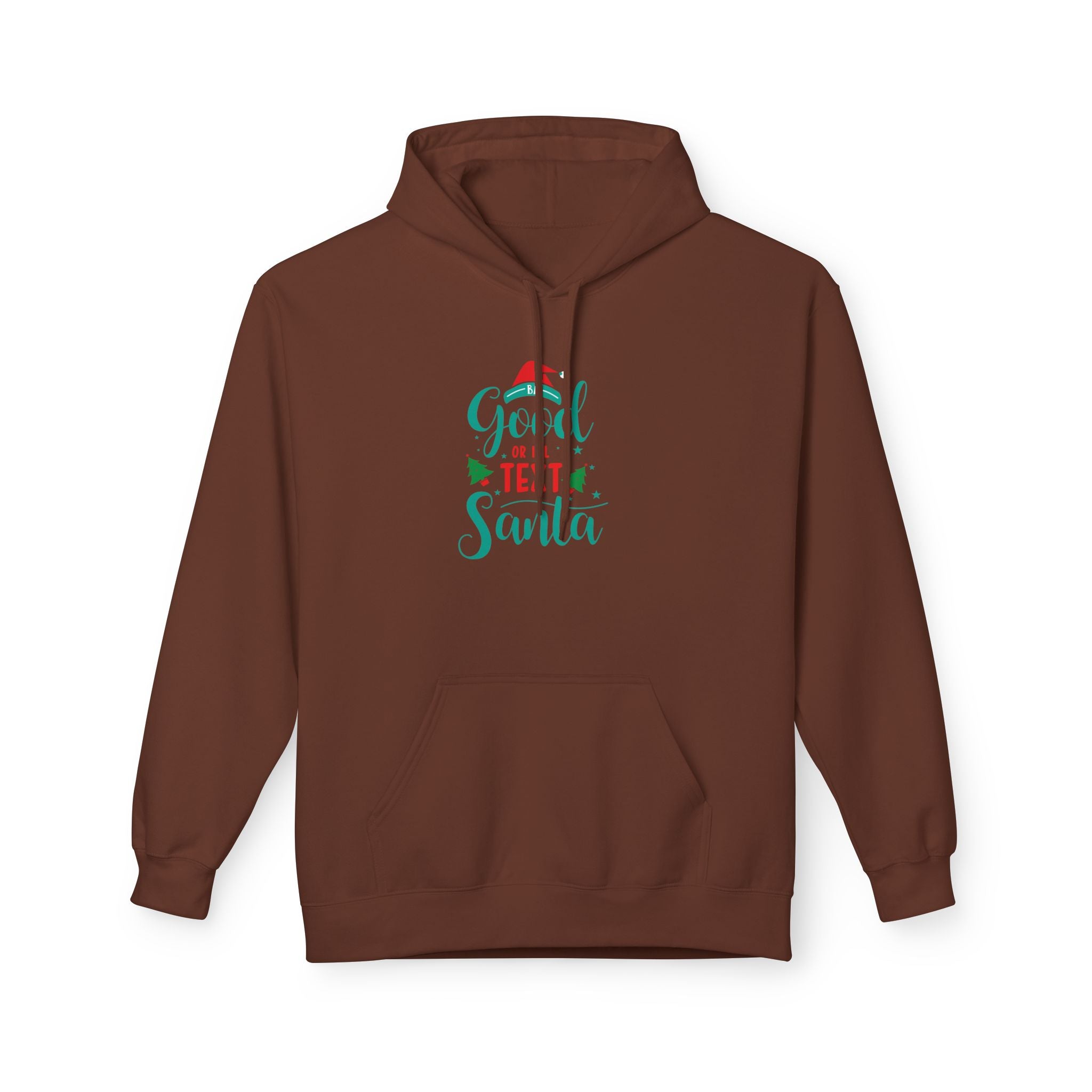 Santa's Helper Fleece Hoodie, Cozy Christmas Apparel, Holiday Gift, Festive Wear, Unisex Hoodie, Winter Wardrobe Essential