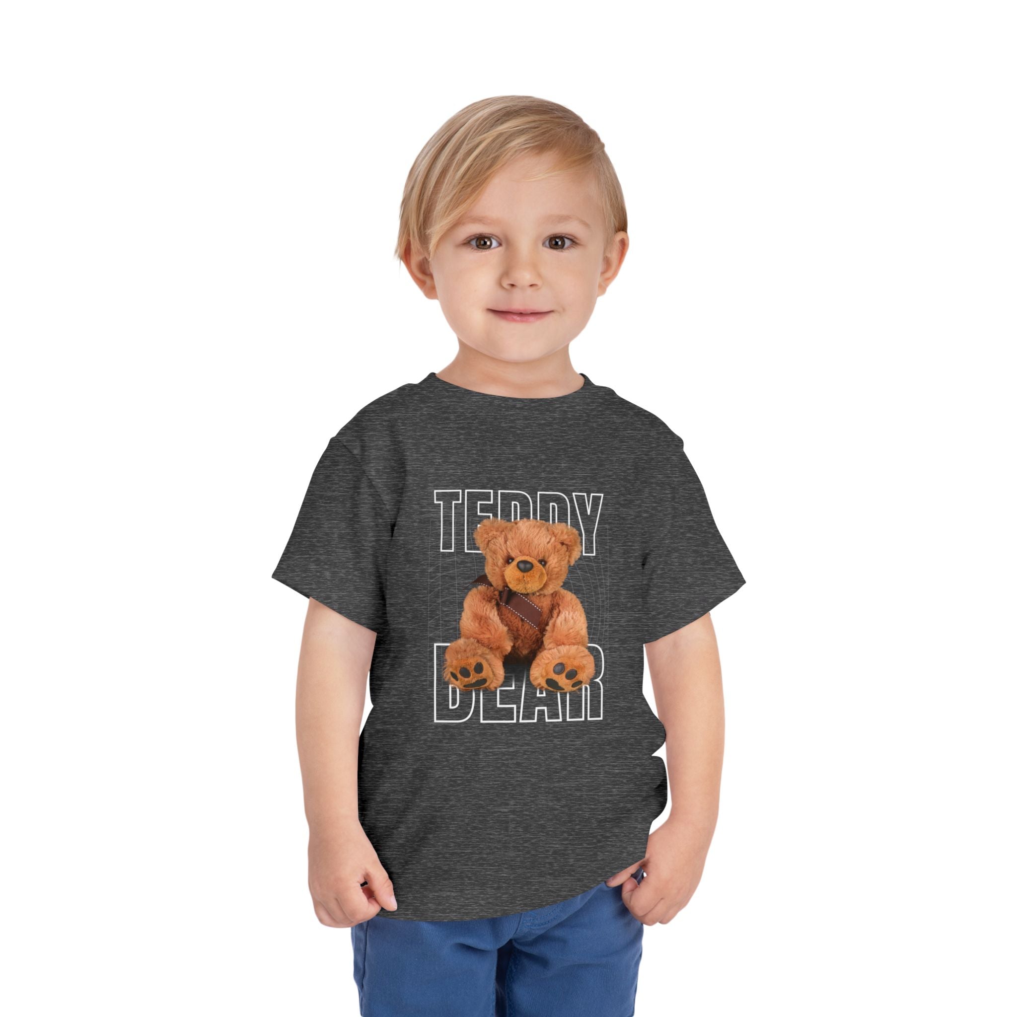 Teddy Bear Toddler Tee, Cute Toddler T-Shirt, Kids Gift, Birthday Present, Baby Shower Outfit, Sweet Child Apparel