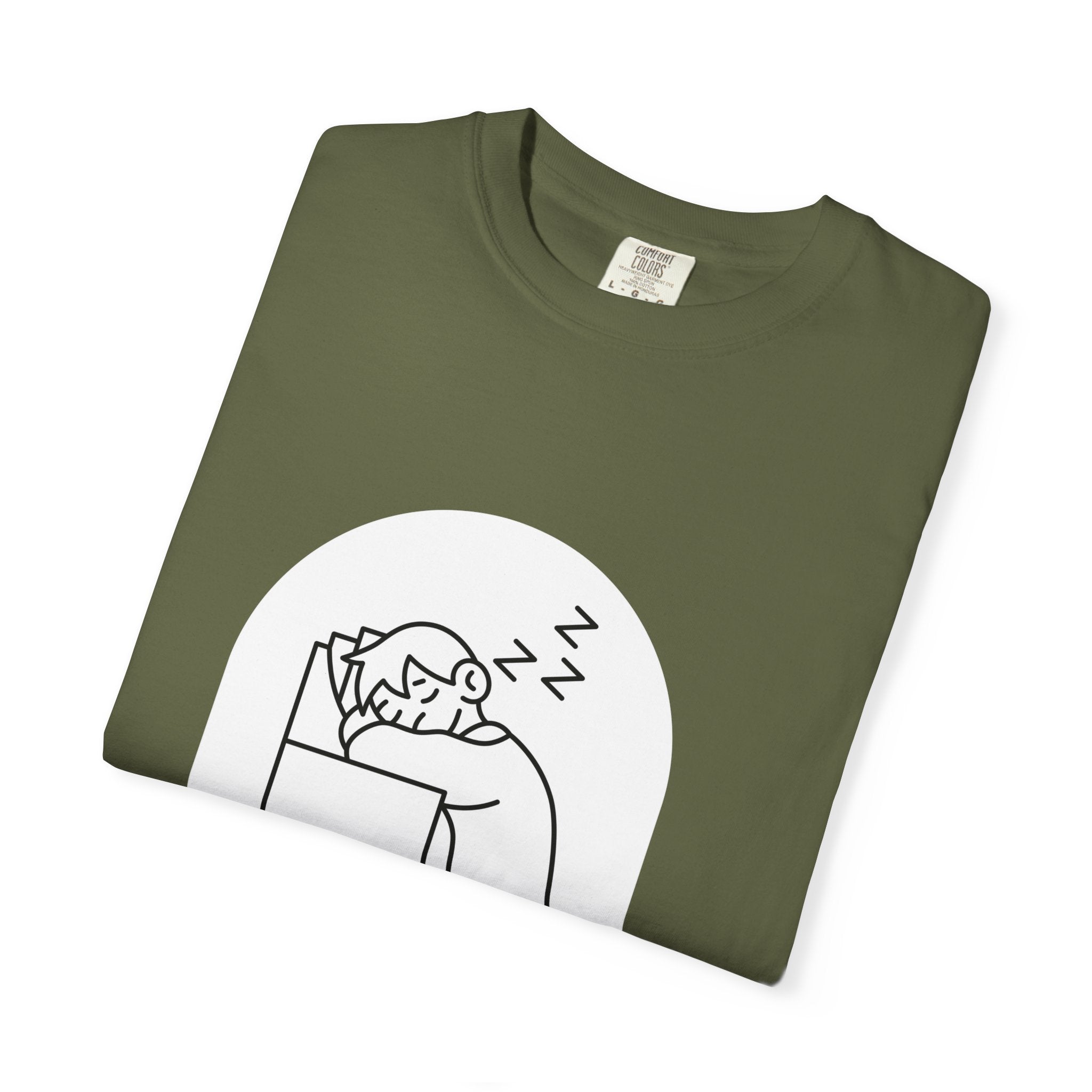 Born to Nap Unisex Tee, Funny T-shirt, Relaxed Cotton Shirt, Gift for Nappers, Cute Casualwear, Relaxation Vibes