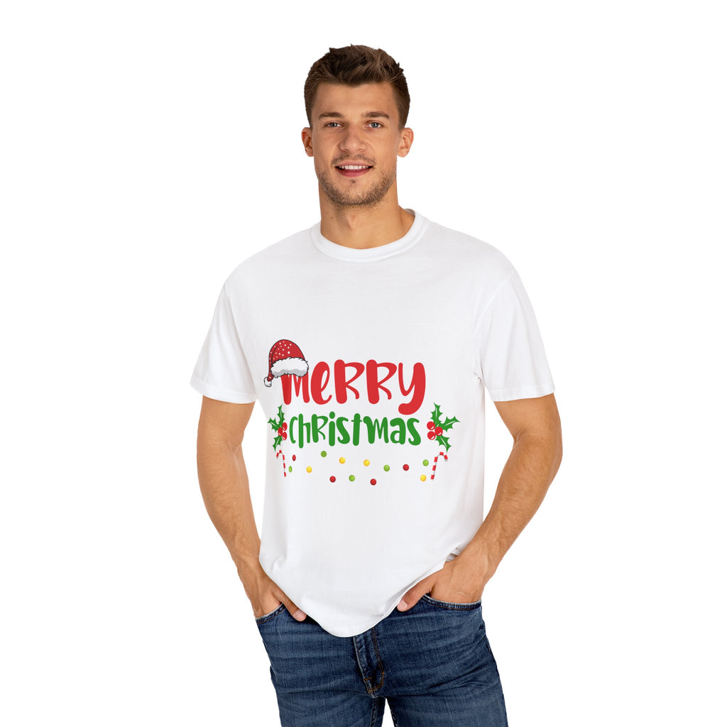 Merry Christmas Tee, Unisex Holiday Shirt, Festive Gift, Casual Christmas Apparel, Seasonal Wear, Perfect for Celebrations