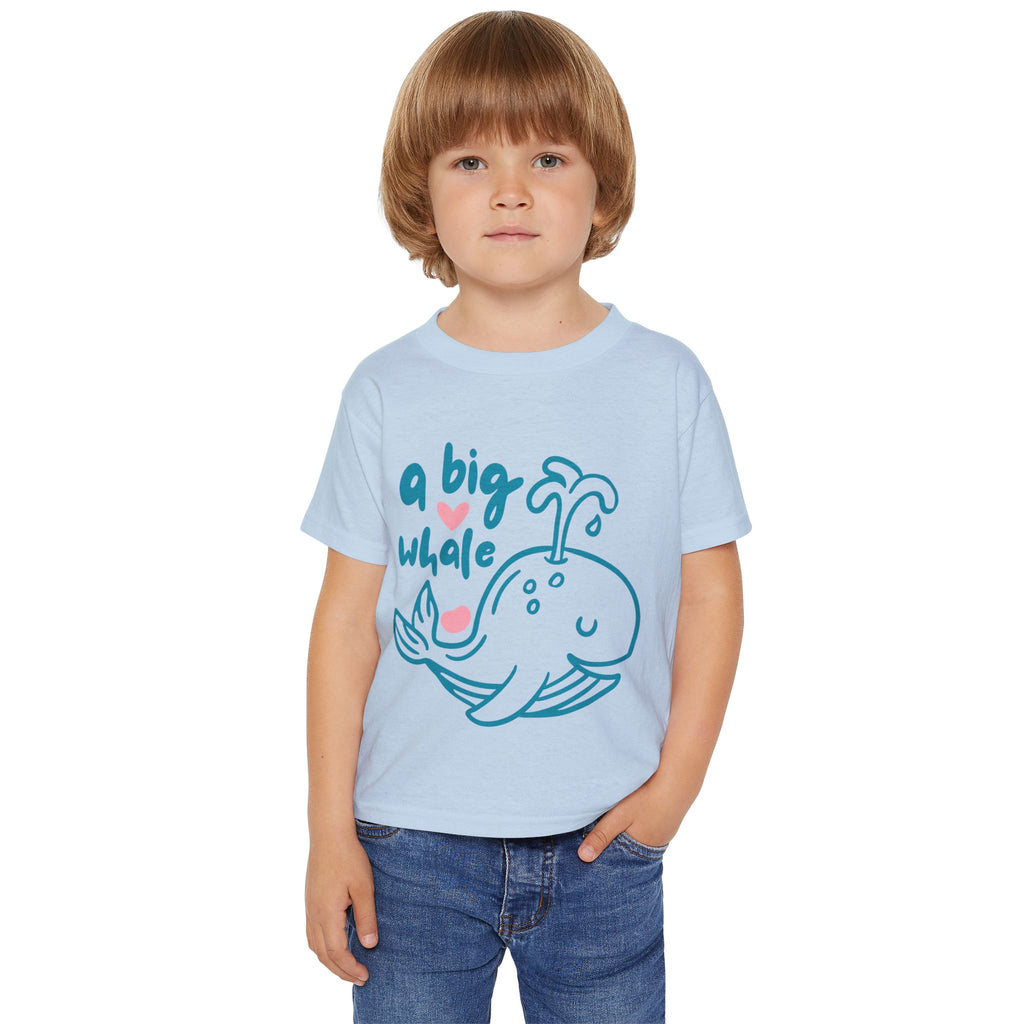 Toddler Heavy Cotton T-Shirt by Gildan | Eco-Friendly Kids Tee | Classic Fit & Soft