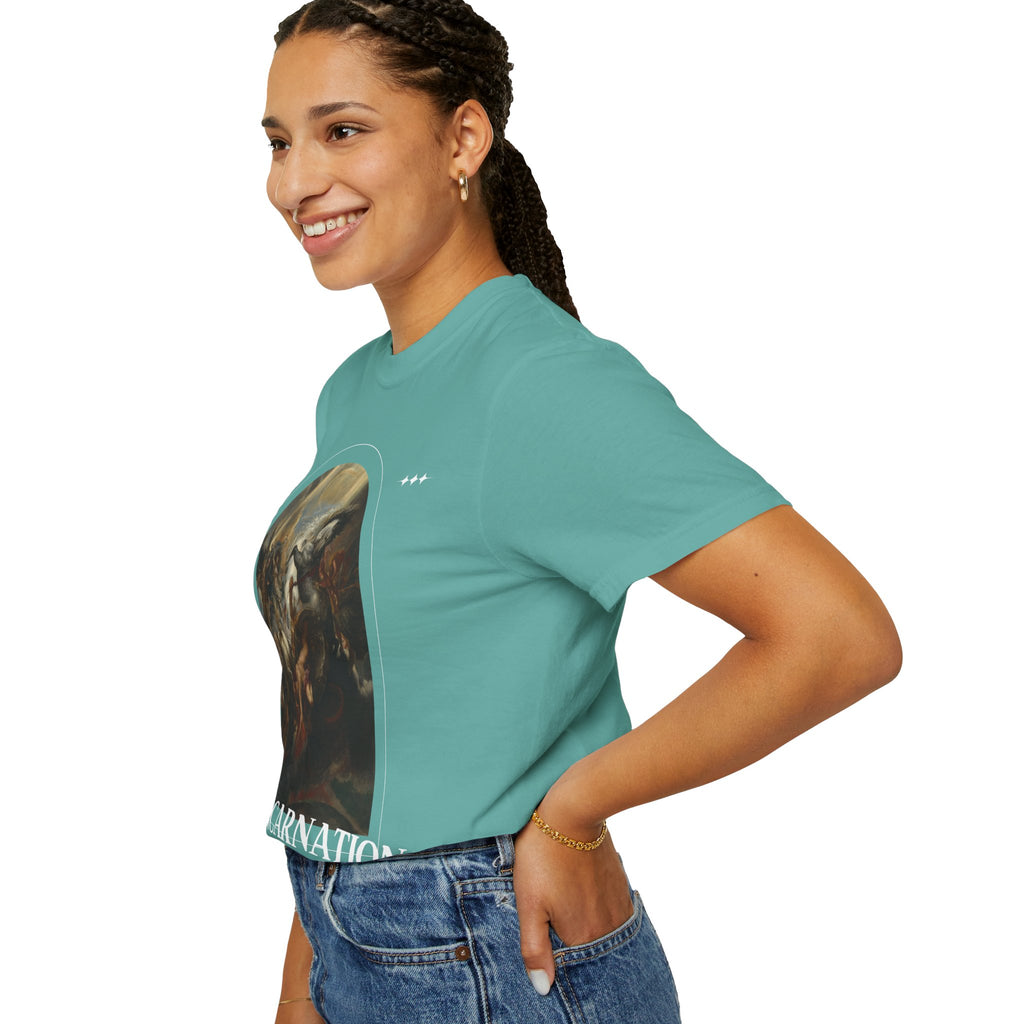 Artistic Unisex T-Shirt with Arch Design, Unique Graphic Tee, Casual Wear, Gift for Art Lovers, Vintage Style, Unisex Fashion