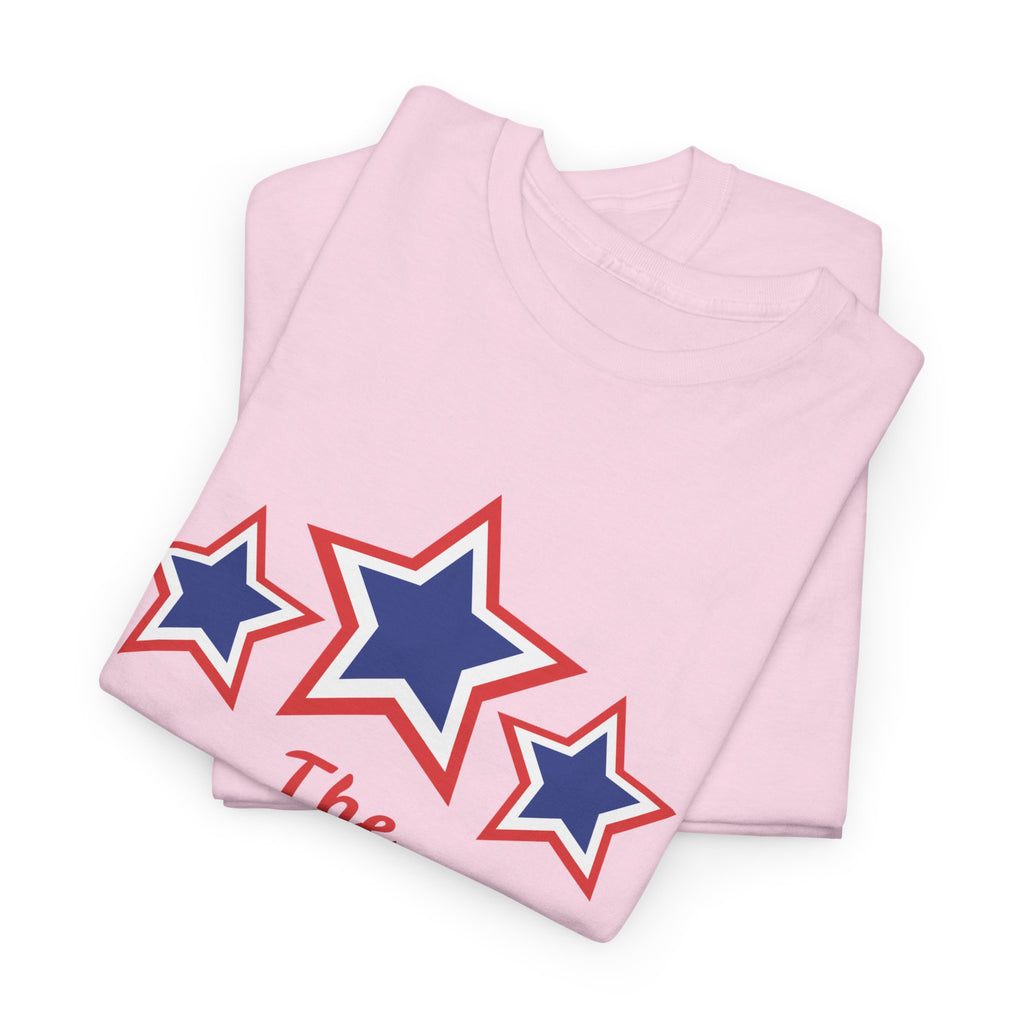 American Dream Graphic Tee, Patriotic Shirt, Unisex Cotton T-Shirt, Fourth of July Gift, Summer Casual Wear, Vintage Star Design