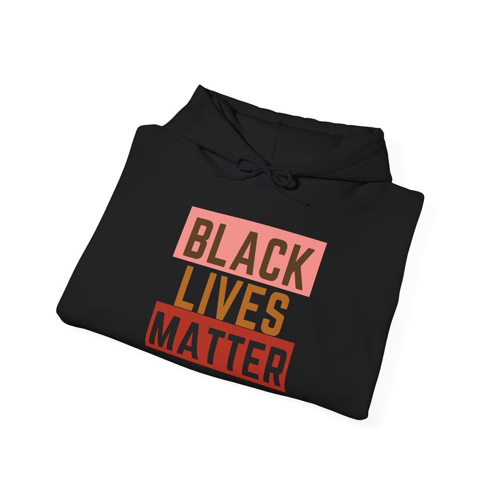 Unisex Black Lives Matter Hoodie, Empowering Apparel, Social Justice Gift, Casual Wear, Comfortable Sweatshirt, Protest Gear