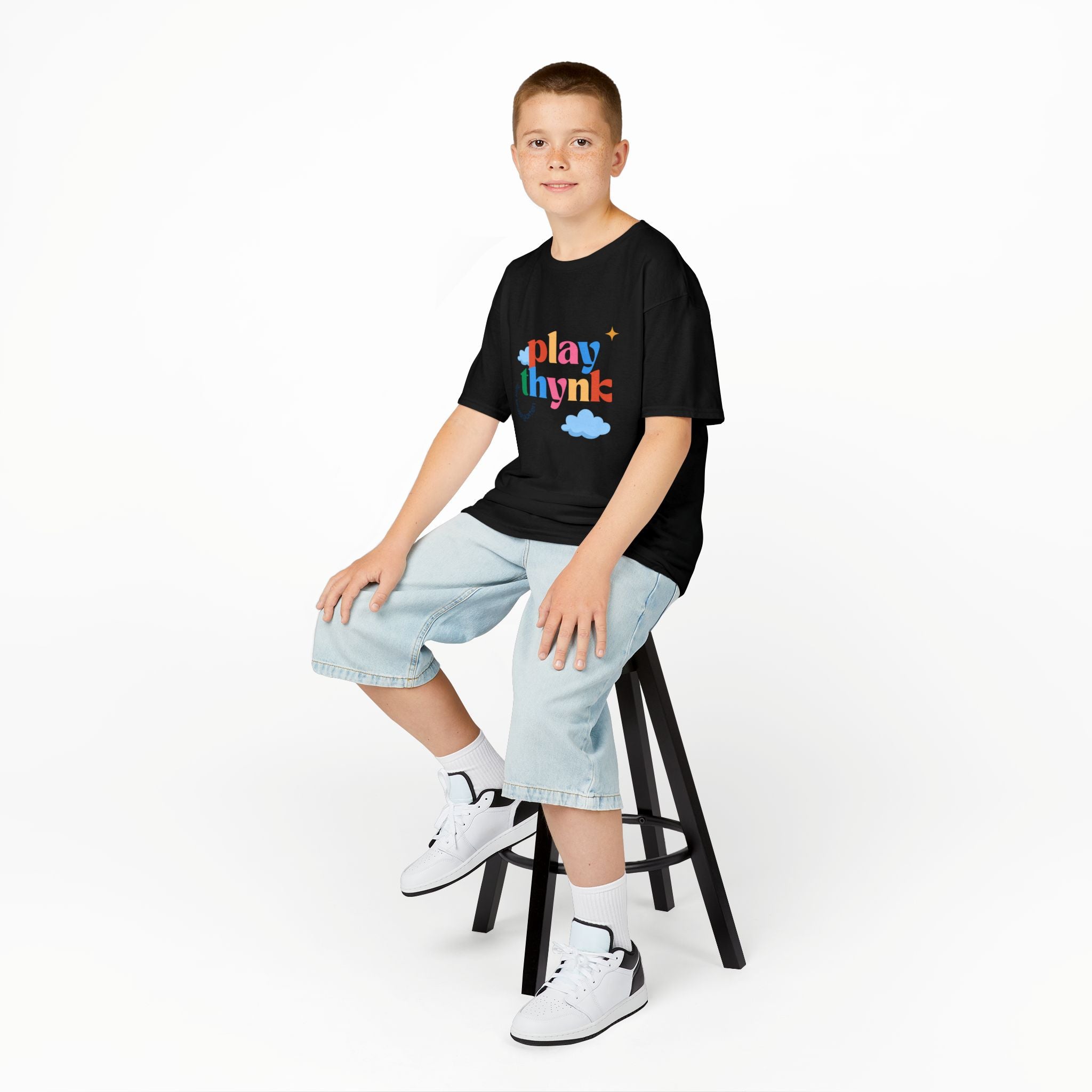 Kids Heavy Cotton™ Classic Tee | Soft & Durable Everyday Wear