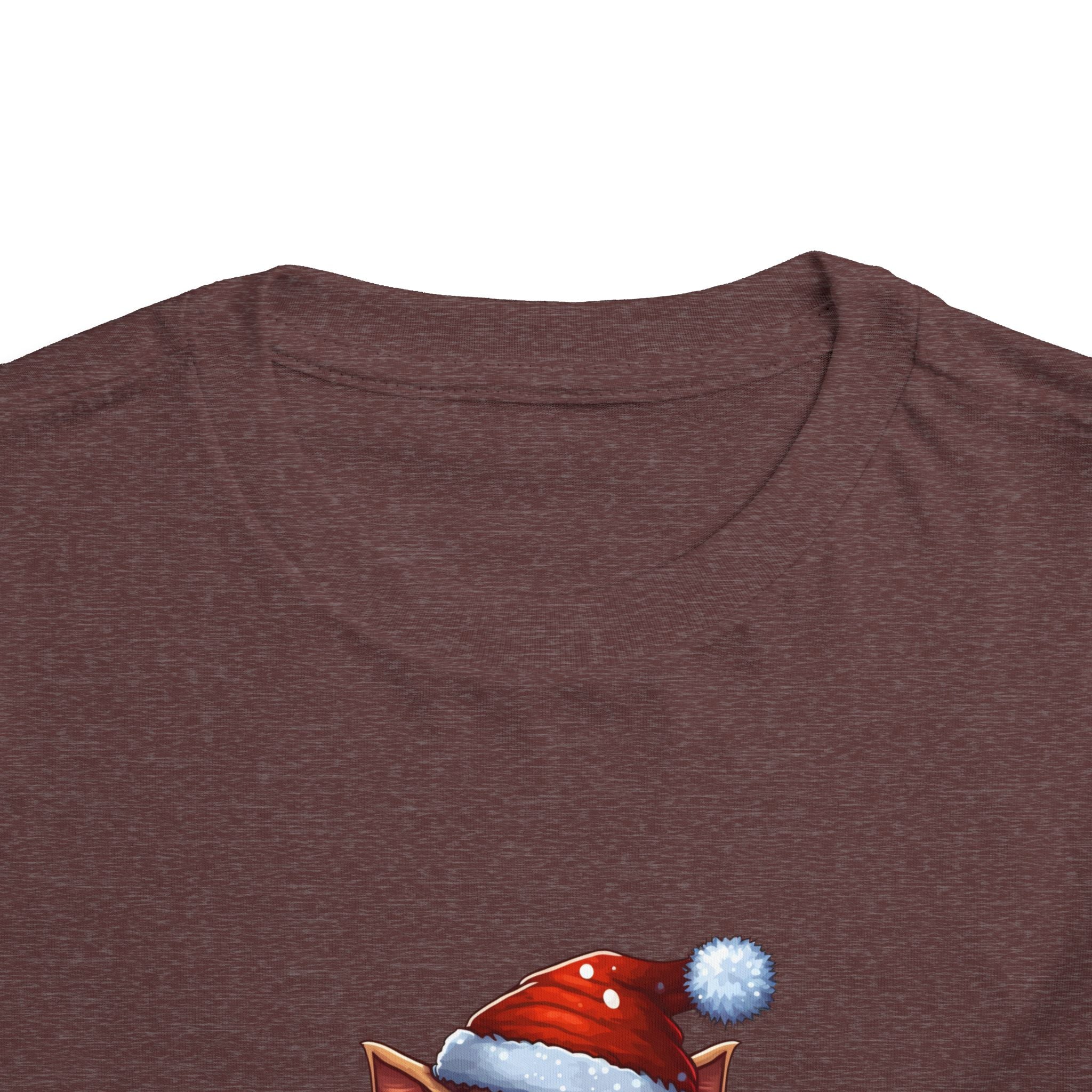 Cute Christmas Cat Tee for Toddlers, Holiday Shirt, Gift for Kids, Merry Christmas Tee, Fun Winter Wear, Festive Toddler Outfit