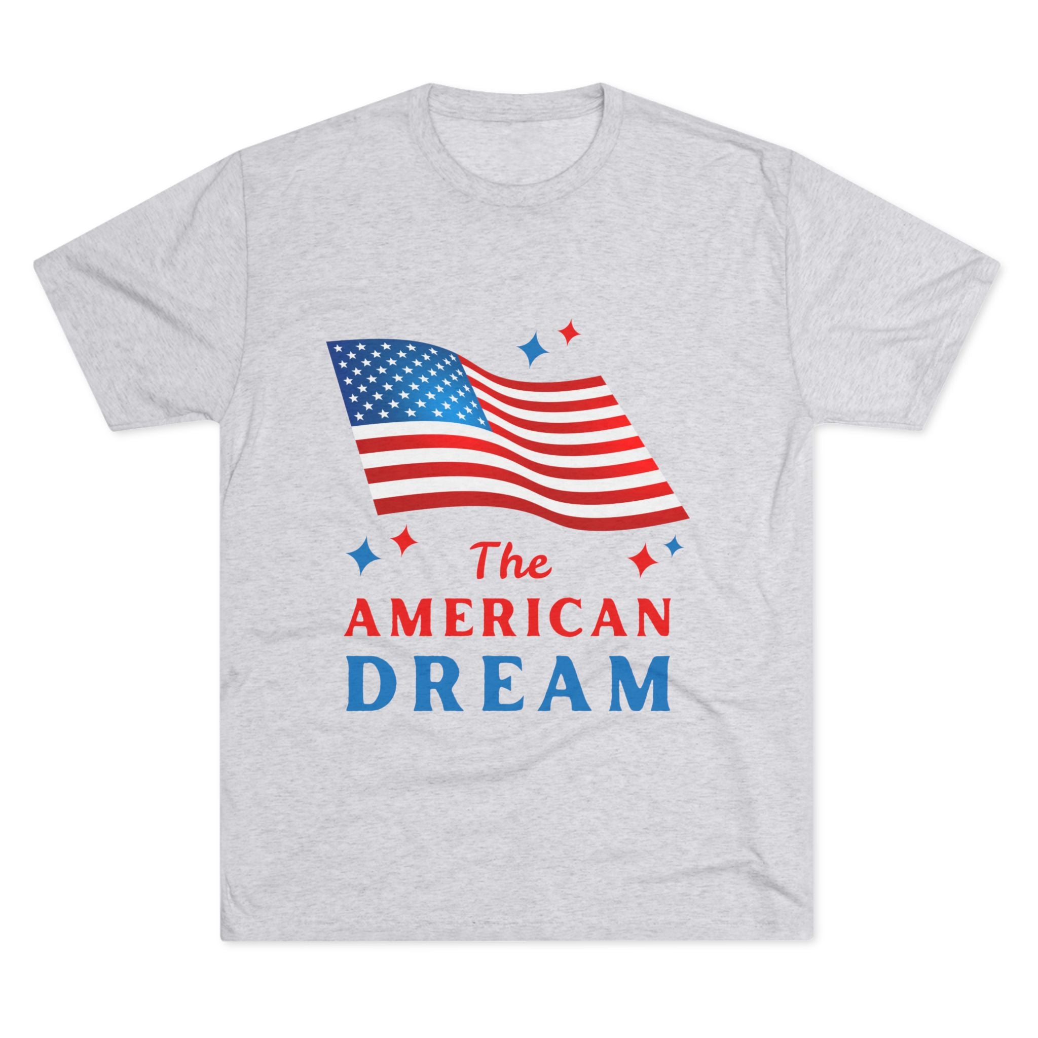 American Dream Unisex Crew Tee, Patriotic Shirt, Independence Day Tee, Casual Summer Top, Gift for Proud Americans