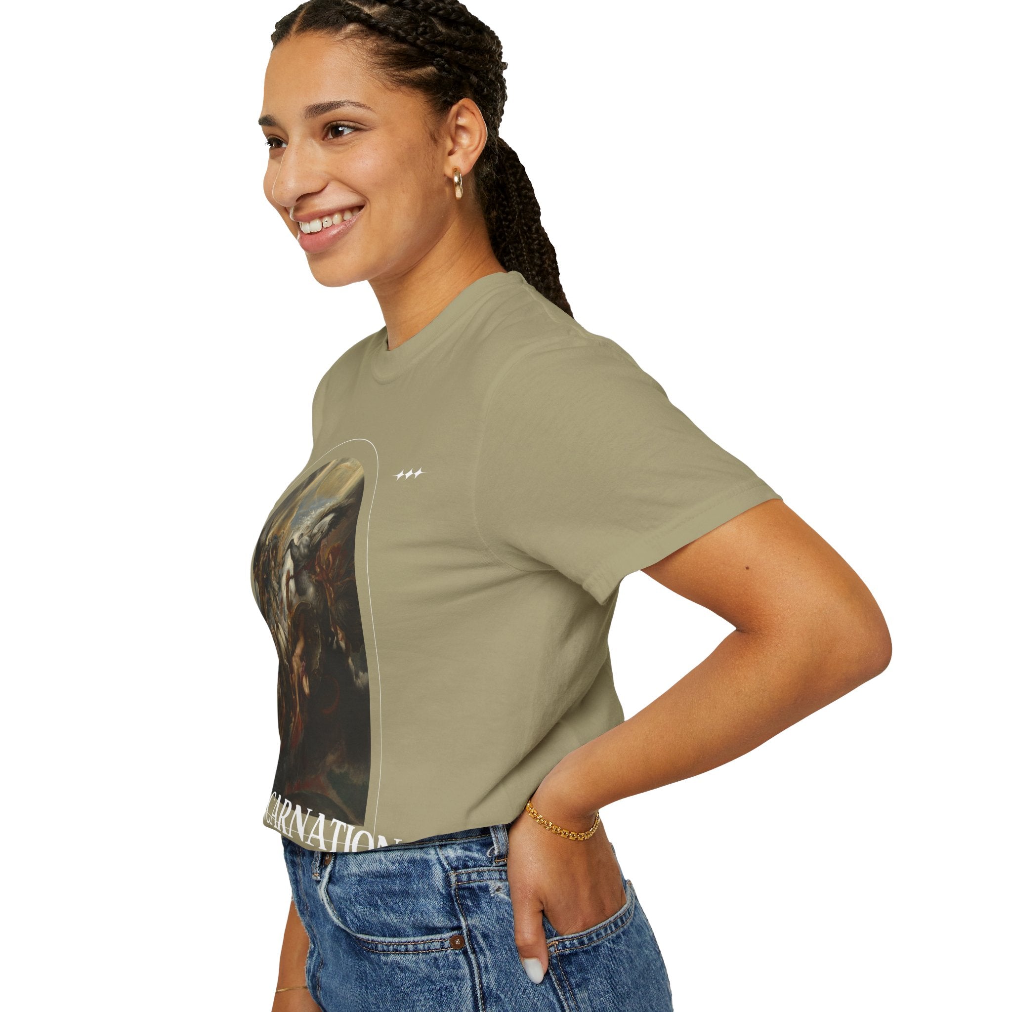 Artistic Unisex T-Shirt with Arch Design, Unique Graphic Tee, Casual Wear, Gift for Art Lovers, Vintage Style, Unisex Fashion