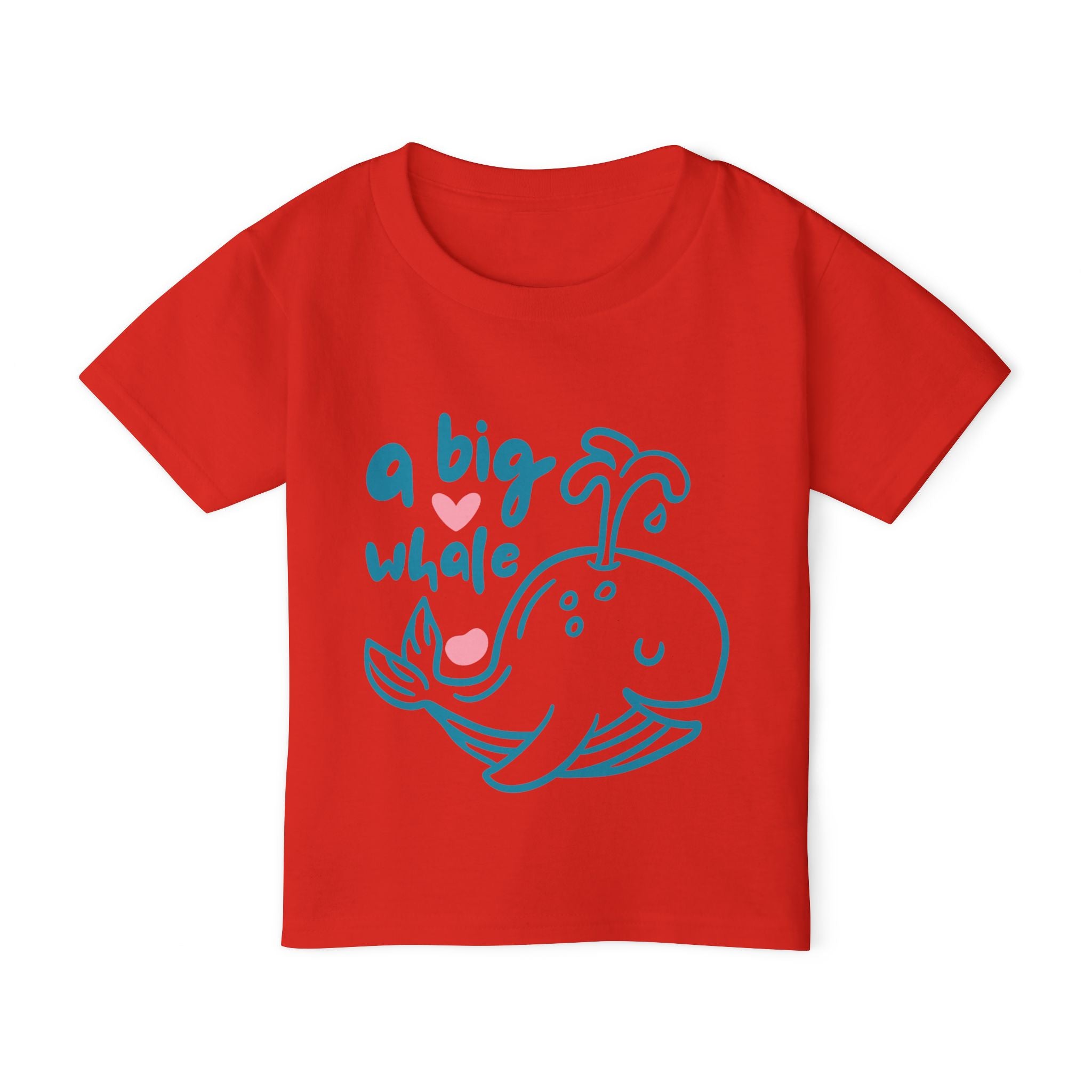 Toddler Heavy Cotton T-Shirt by Gildan | Eco-Friendly Kids Tee | Classic Fit & Soft