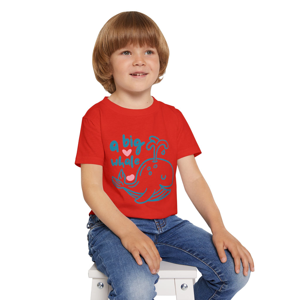 Toddler Heavy Cotton T-Shirt by Gildan | Eco-Friendly Kids Tee | Classic Fit & Soft