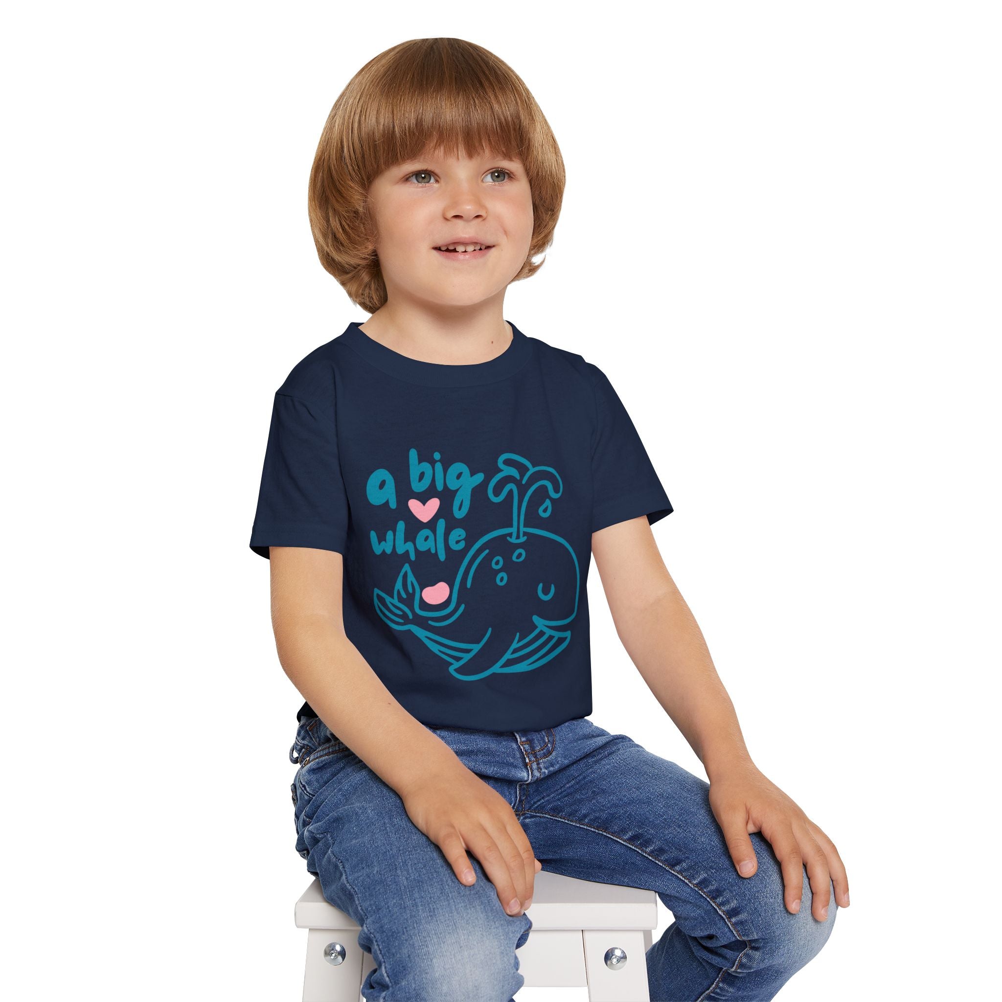 Toddler Heavy Cotton T-Shirt by Gildan | Eco-Friendly Kids Tee | Classic Fit & Soft