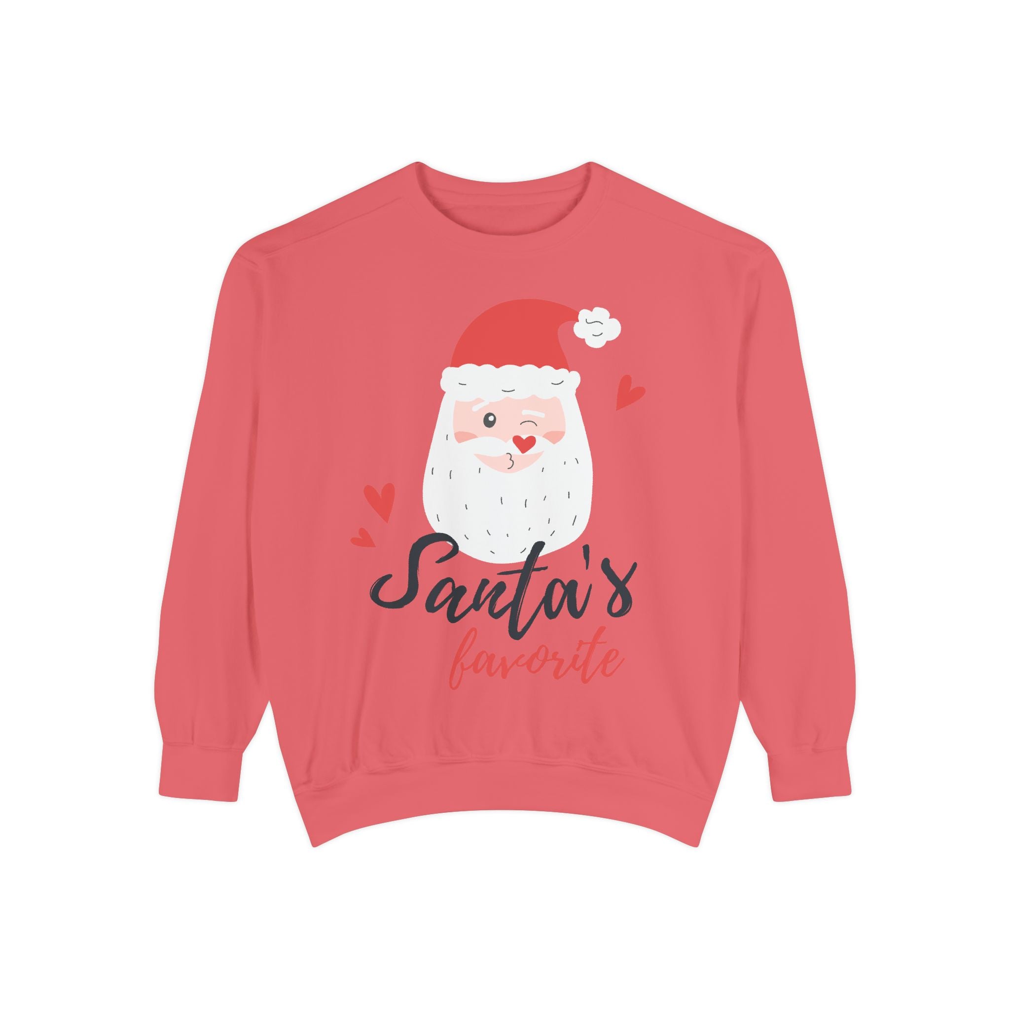 Santa's Favorite Sweatshirt, Holiday Apparel, Gift for Christmas, Unisex Pullover, Festive Sweater, Cozy Sweatshirt