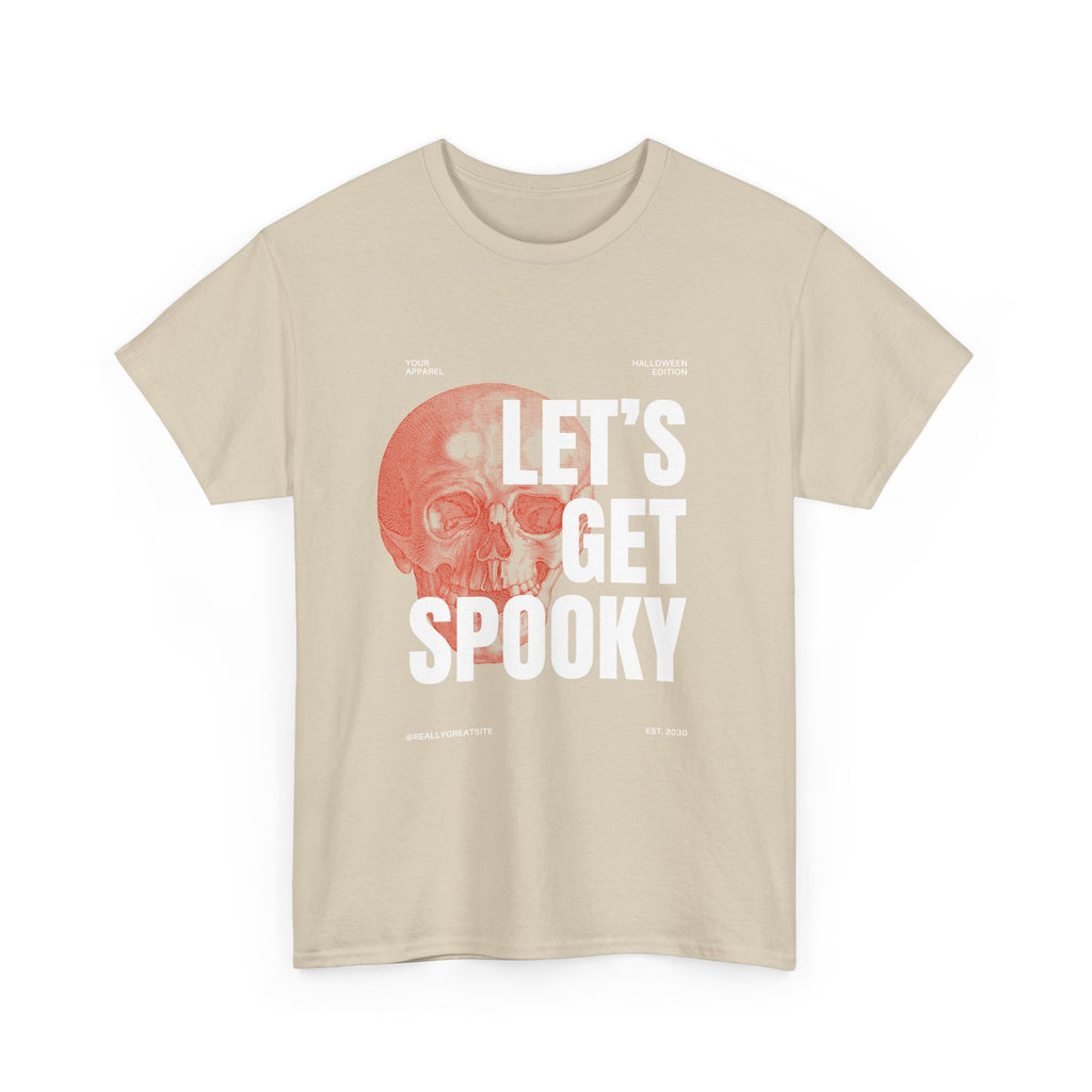 Unisex Halloween Tee, Let's Get Spooky Shirt, Fall Fashion, Party Wear, Ghostly Gifts, Casual Comfort