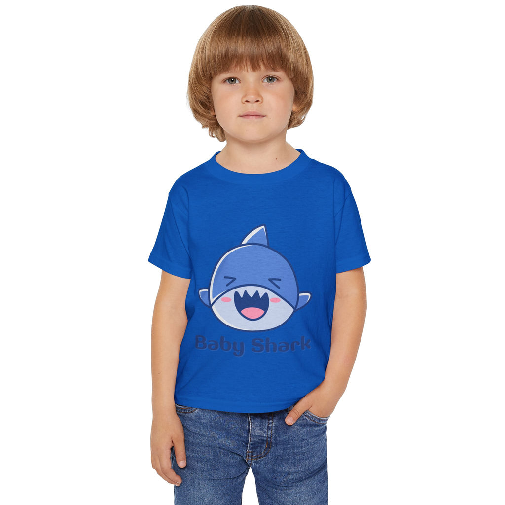 Baby Shark Toddler T-shirt, Cute Toddler Tee, Kid's Birthday Gift, Baby Shark Merchandise, Summer Kids Shirt, Ocean-Themed Apparel