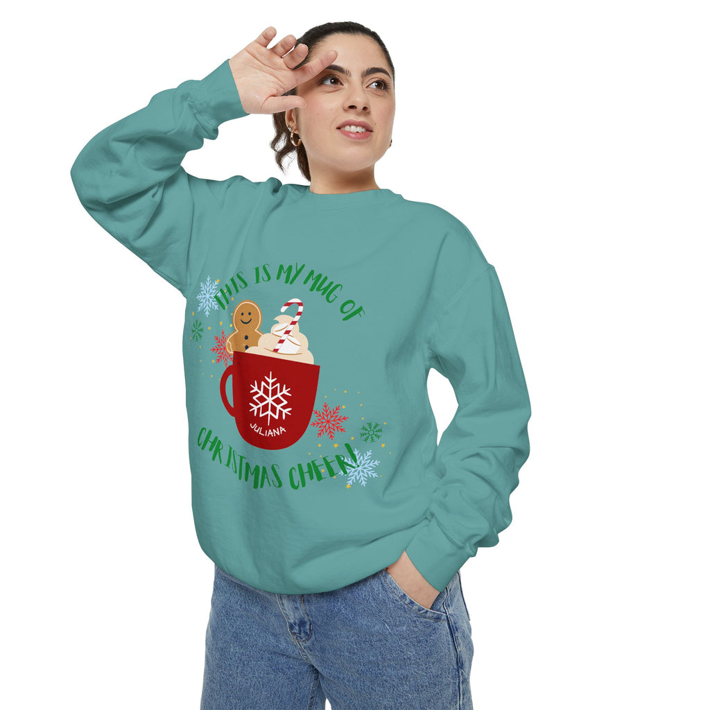 Cozy Holiday Sweatshirt with Festive Mug Design, Christmas Gift, Unisex Sweater, Winter Wardrobe Essential, Cute Holiday Apparel, [...]