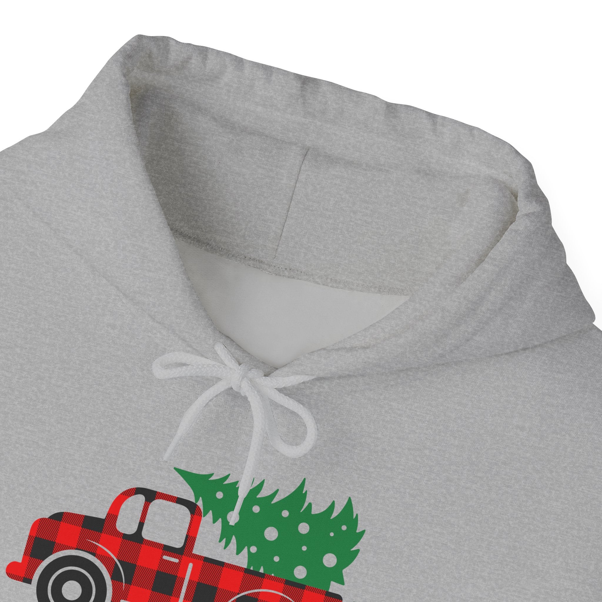 Merry Christmas Truck Hoodie, Festive Sweatshirt, Holiday Gift, Cozy Winter Apparel, Unisex Christmas Wear