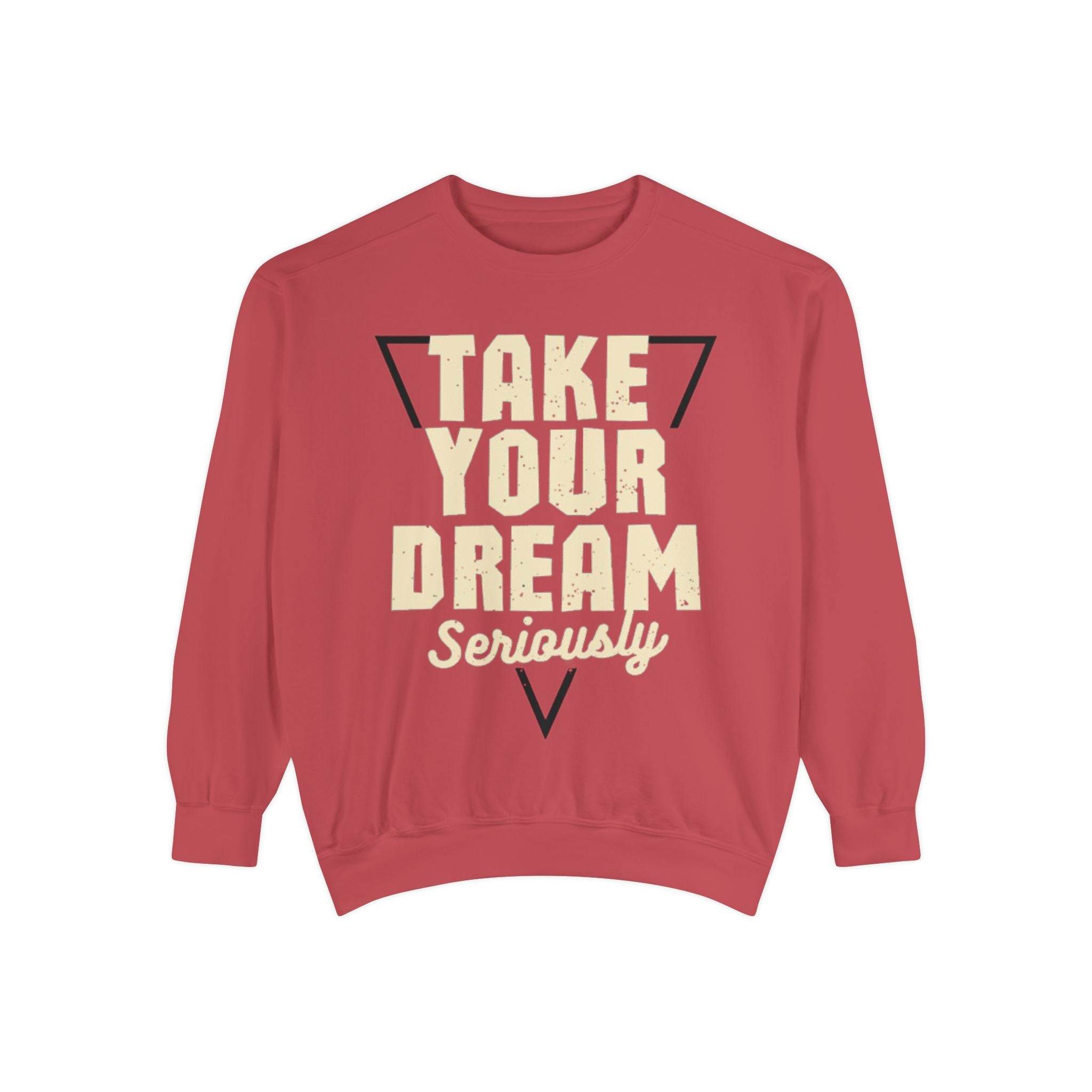 Motivational Sweatshirt: Take Your Dream Seriously, Cozy Unisex Sweatshirt, Dream Chaser Apparel, Perfect Gift for Entrepreneurs, [...]