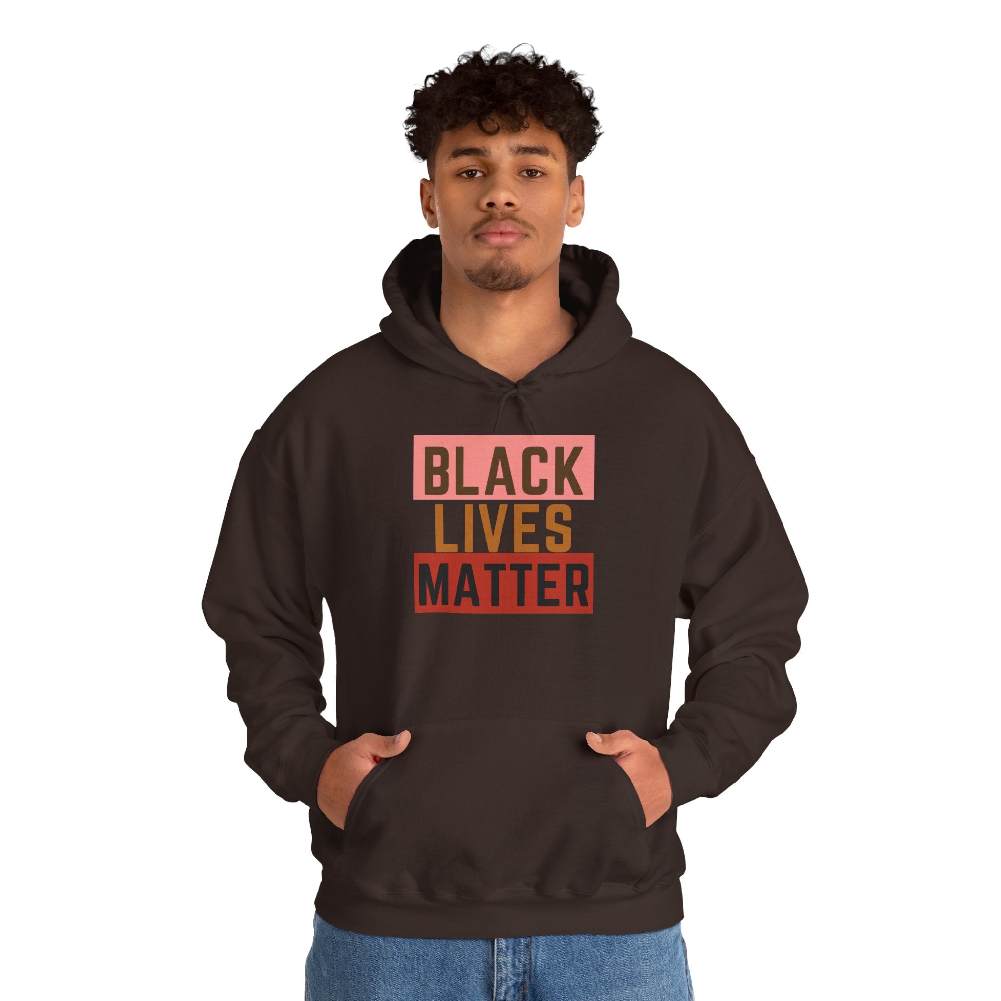Unisex Black Lives Matter Hoodie, Empowering Apparel, Social Justice Gift, Casual Wear, Comfortable Sweatshirt, Protest Gear