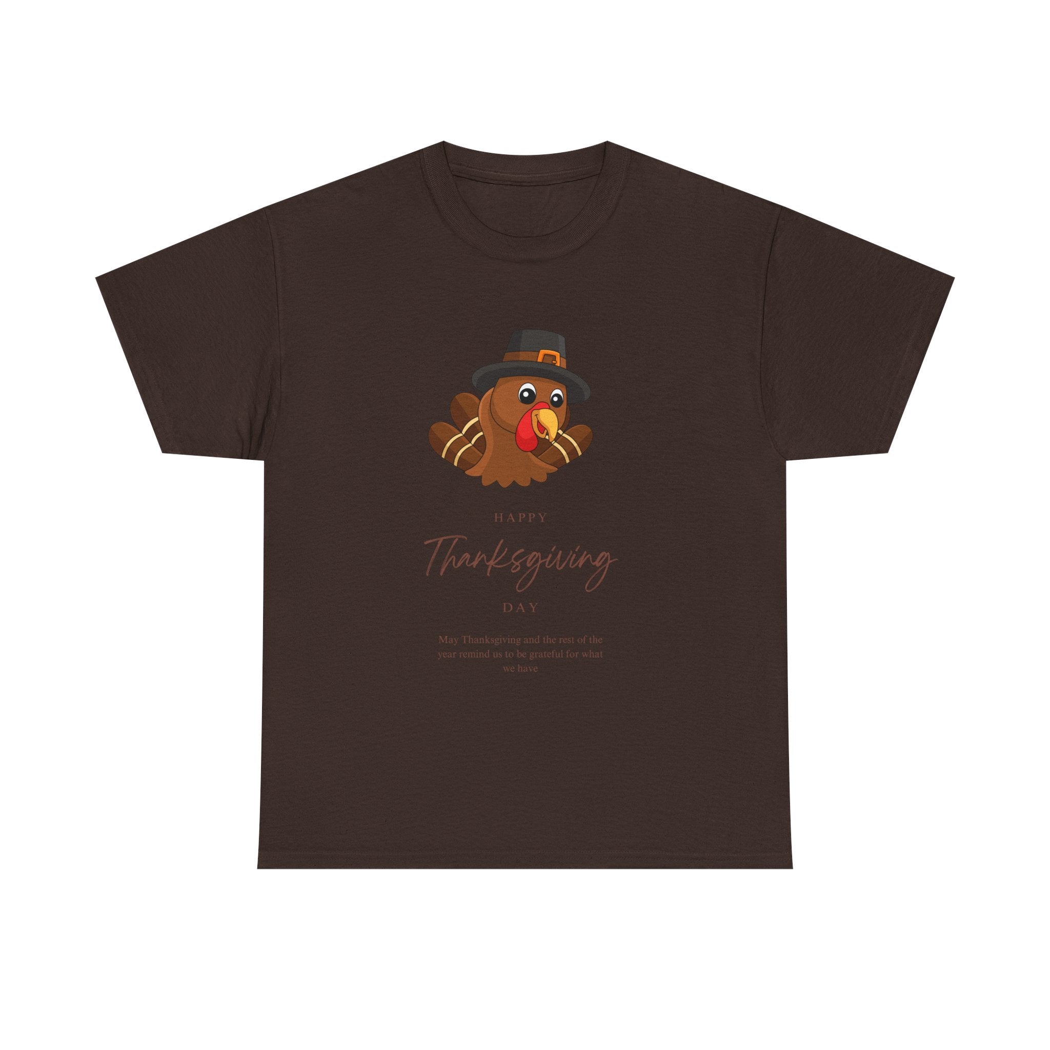 Thanksgiving Turkey Tee | Unisex Heavy Cotton T-Shirt, Fall Fashion, Thanksgiving Celebration, Family Gatherings, Holiday Gifts