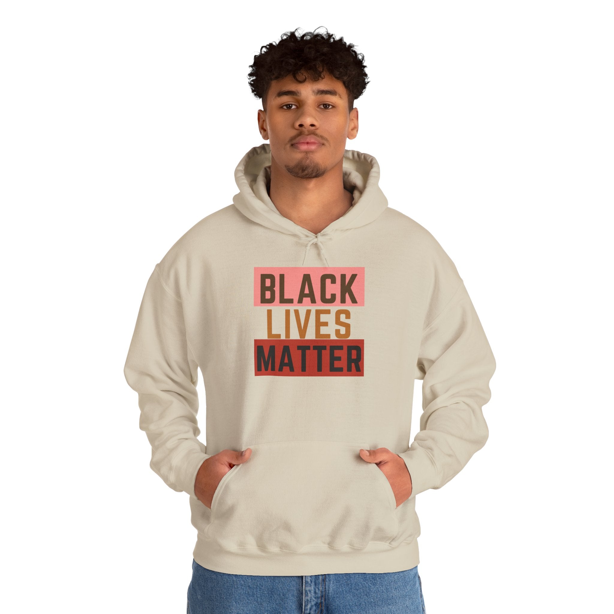 Unisex Black Lives Matter Hoodie, Empowering Apparel, Social Justice Gift, Casual Wear, Comfortable Sweatshirt, Protest Gear