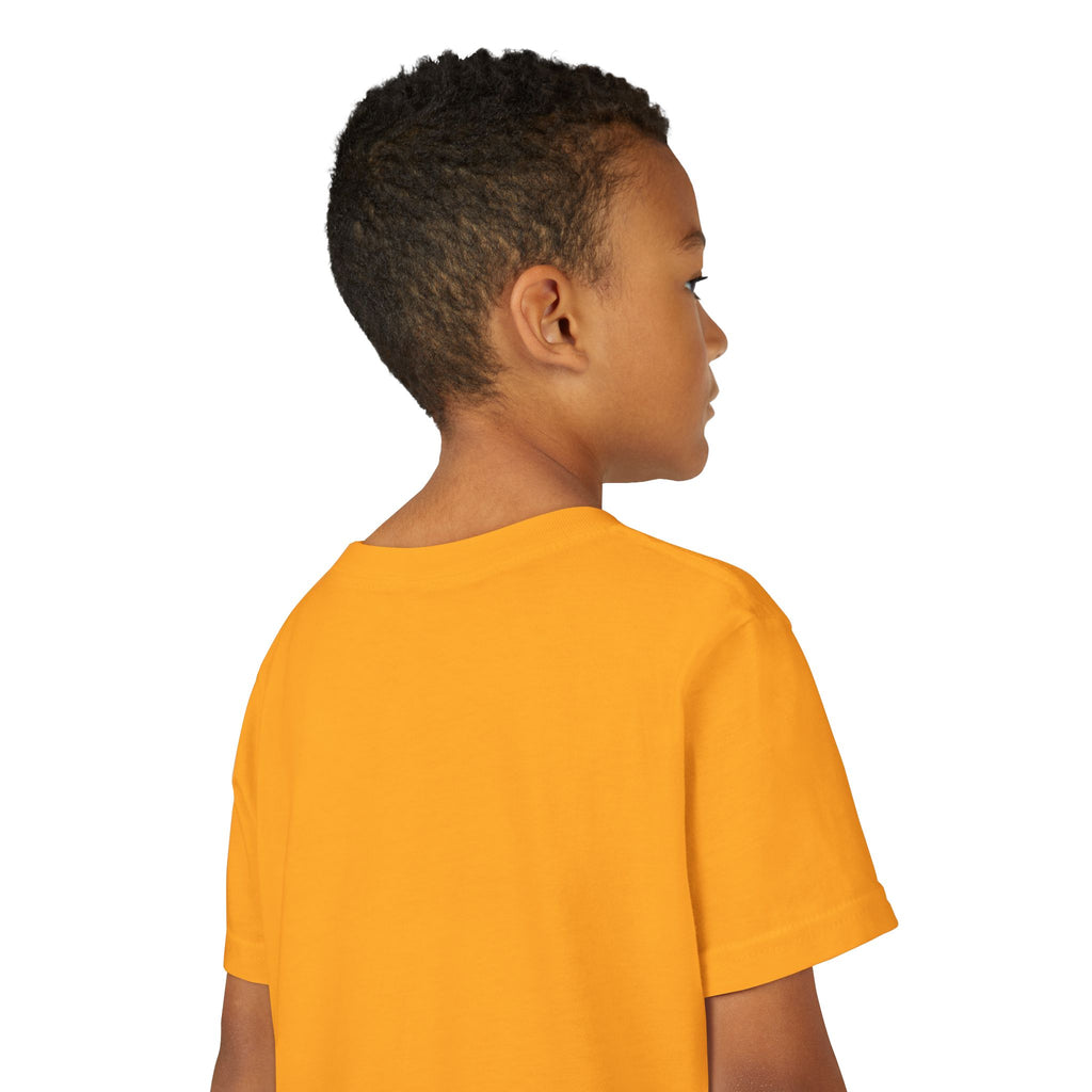 Inspired Youth Short Sleeve Tee: 'Born to Make History' Shirt, Kids Motivational Tee, Birthday Gift, Back to School, Fun Everyday Wear