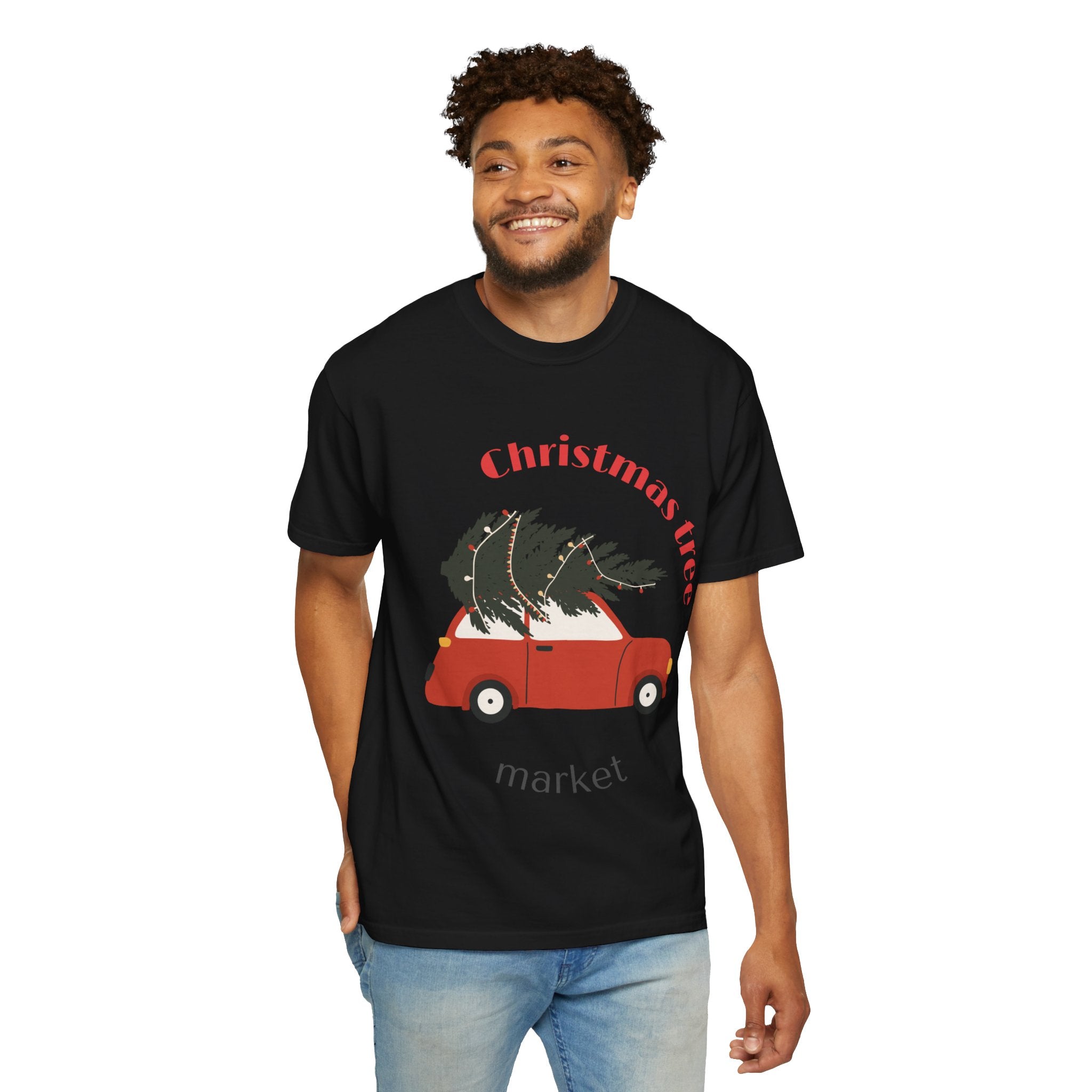 Cozy Christmas Tree T-Shirt, Holiday Tee, Unisex Shirt, Gift for Tree Lovers, Casual Wear