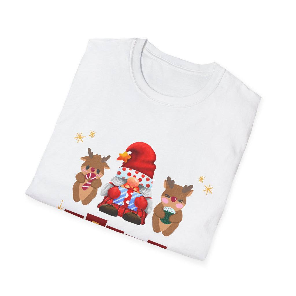 Merry Christmas Unisex T-Shirt, Holiday Tee, Christmas Gift, Family Gathering, Winter Apparel, Festive Wear