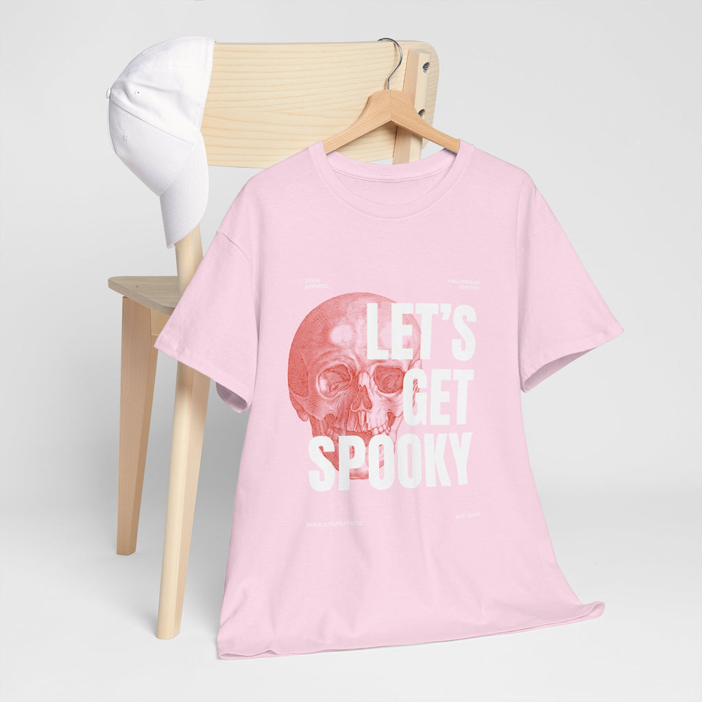 Unisex Halloween Tee, Let's Get Spooky Shirt, Fall Fashion, Party Wear, Ghostly Gifts, Casual Comfort