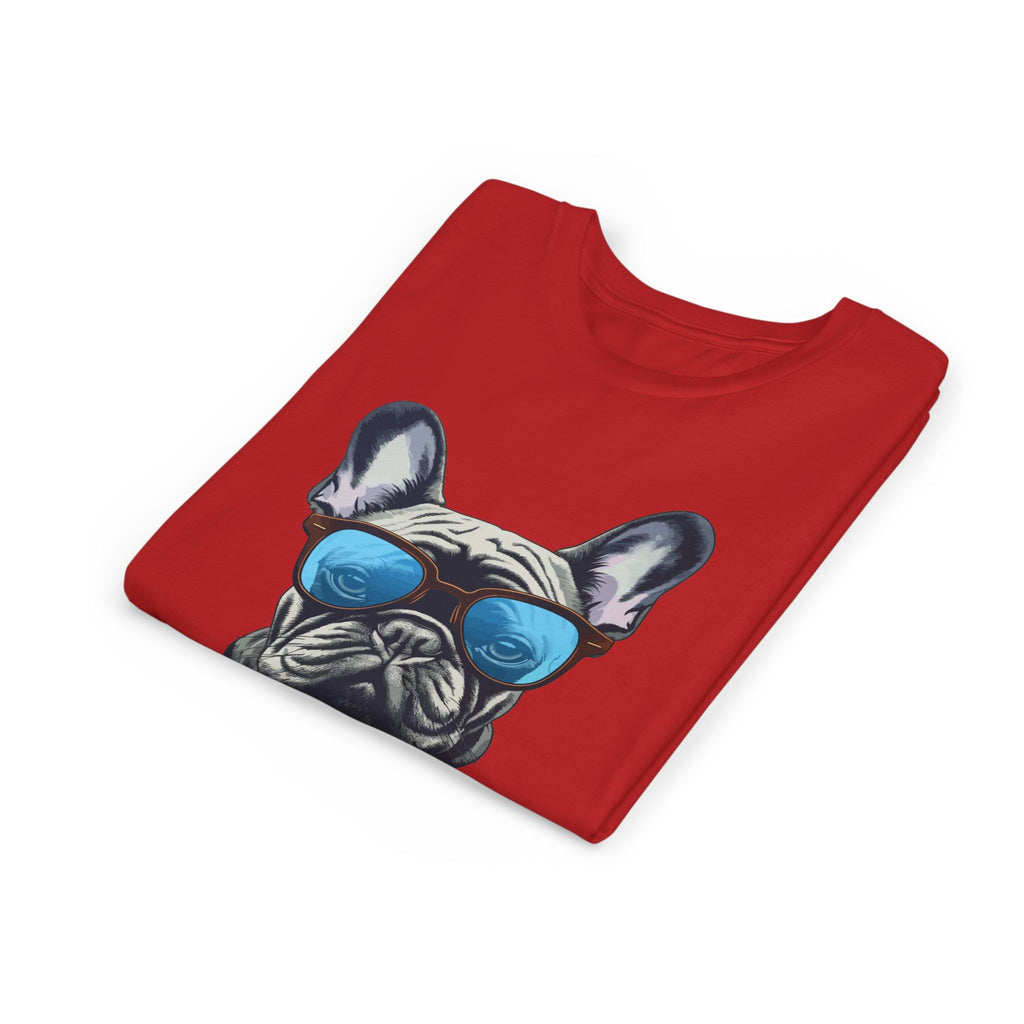 Cool French Bulldog Youth Tee - Fun Gift for Kids, Summer Wear, Pet Lovers, Birthday Present, Casual Style