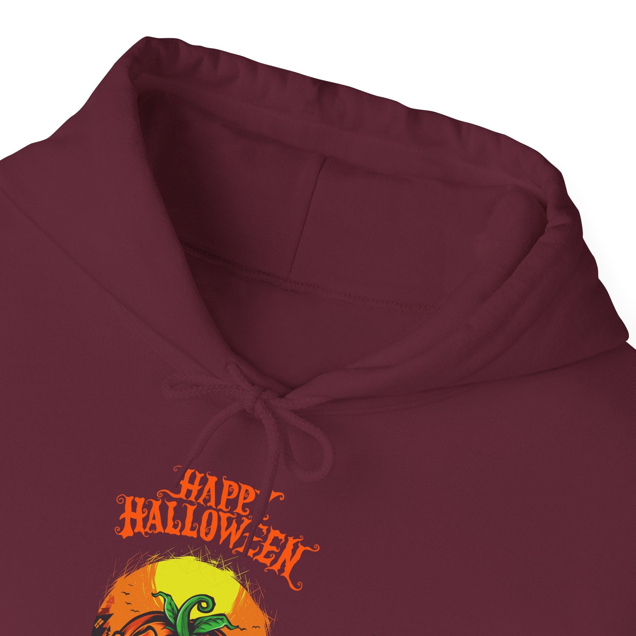 Halloween-Themed Unisex Hooded Sweatshirt, Cozy Halloween Apparel, Witch Design Hoodie, Fall Outfit, Spooky Season Gift