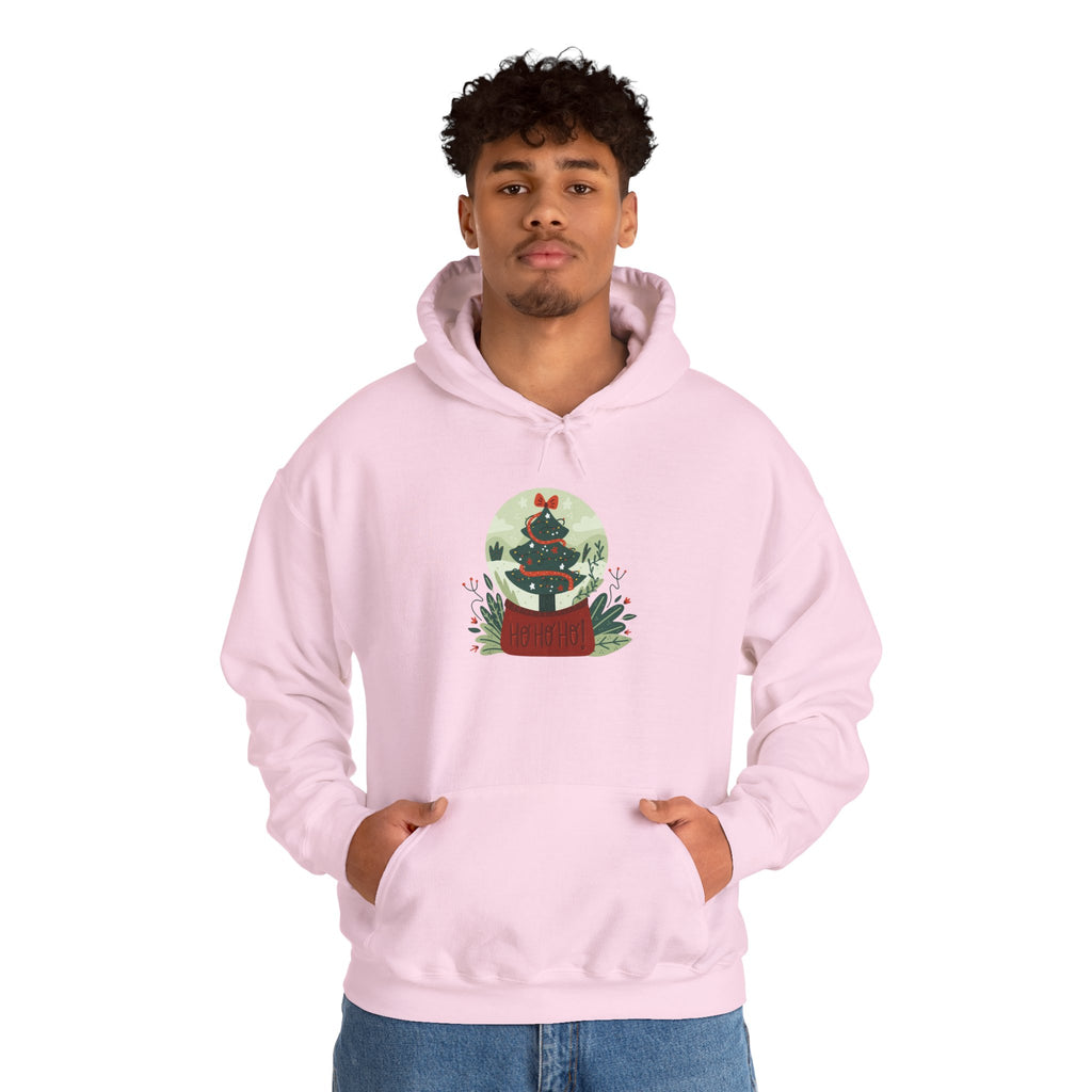 Cozy Holiday Hoodie with Snow Globe Design | Festive Gift, Winter Apparel, Christmas Sweatshirt, Unisex Hoodie, Seasonal Outfit
